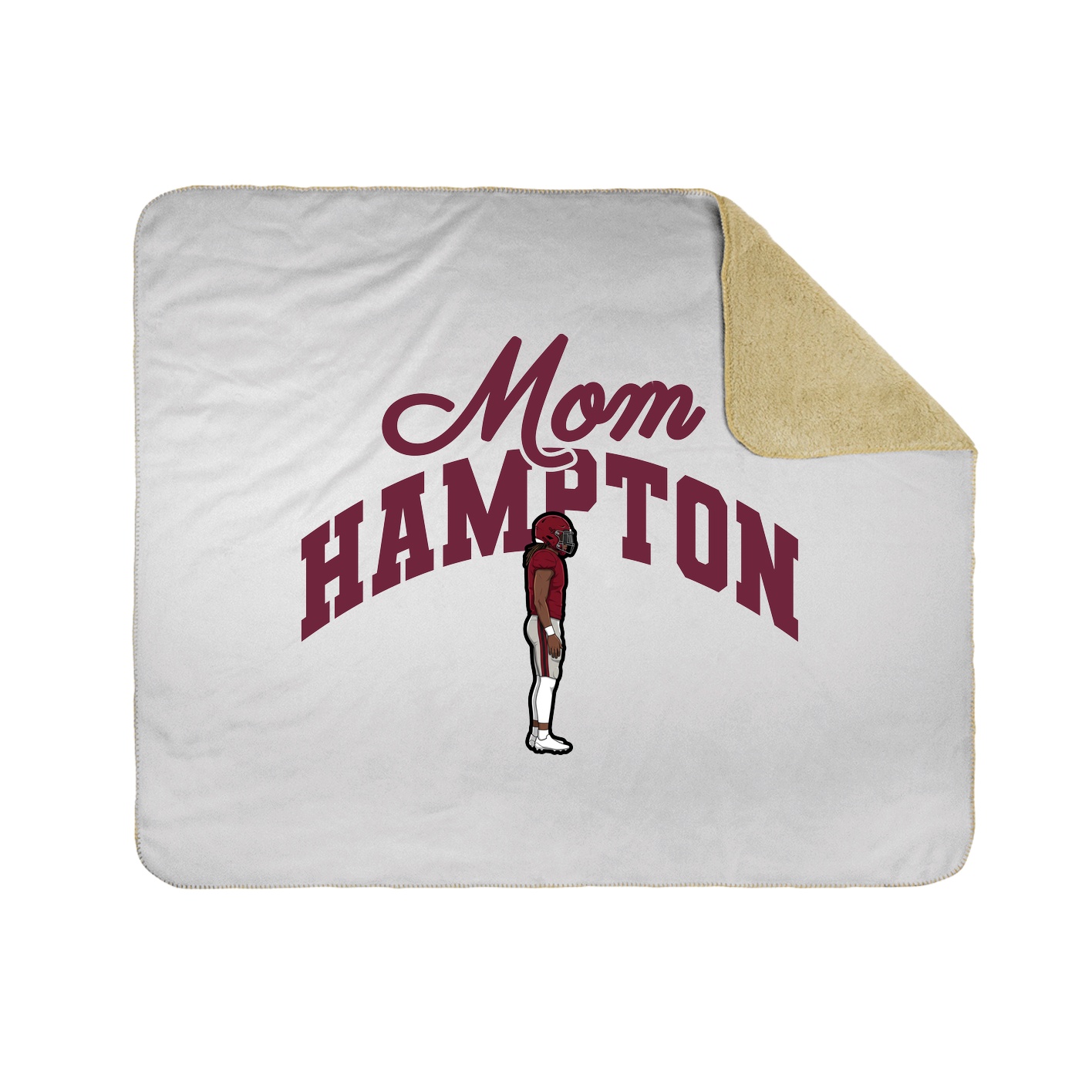 Throw Blanket — Mothers Day Arch in White