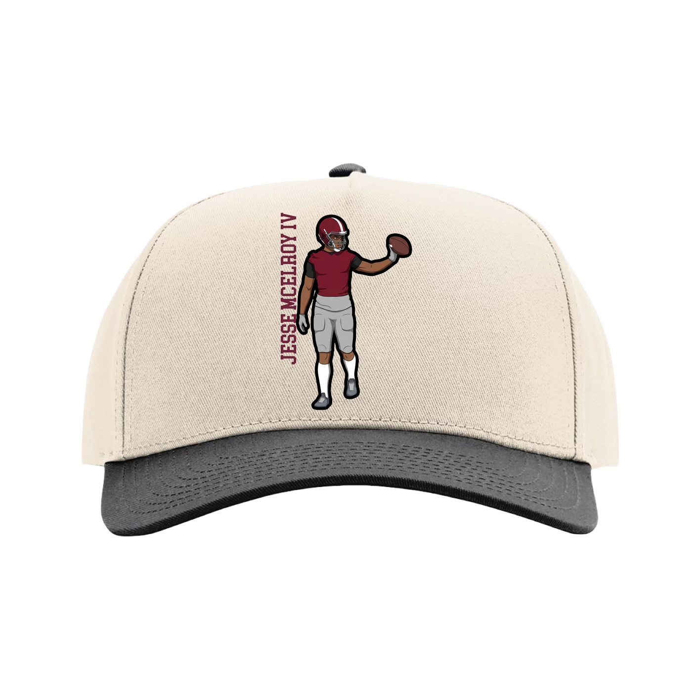 Full Fabric Five-Panel Champ Cap