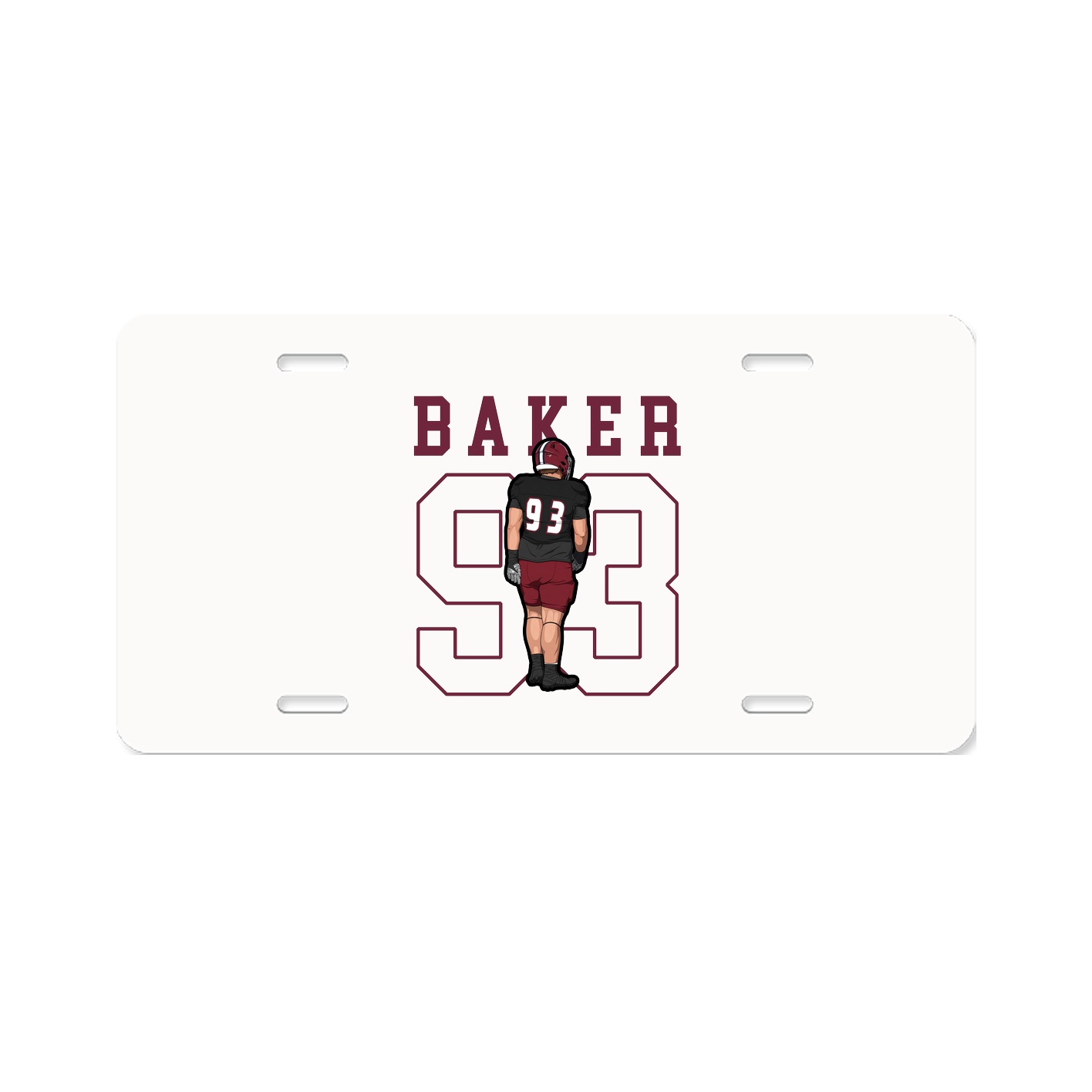License Plate — Shirsey in Classic