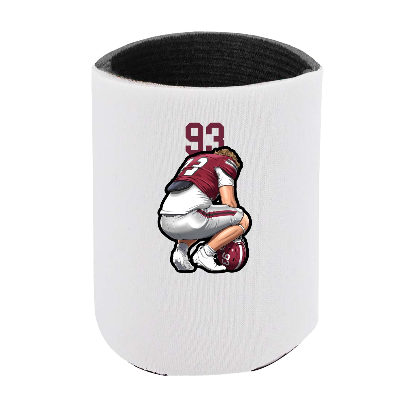 Can Holder — Number Top in White