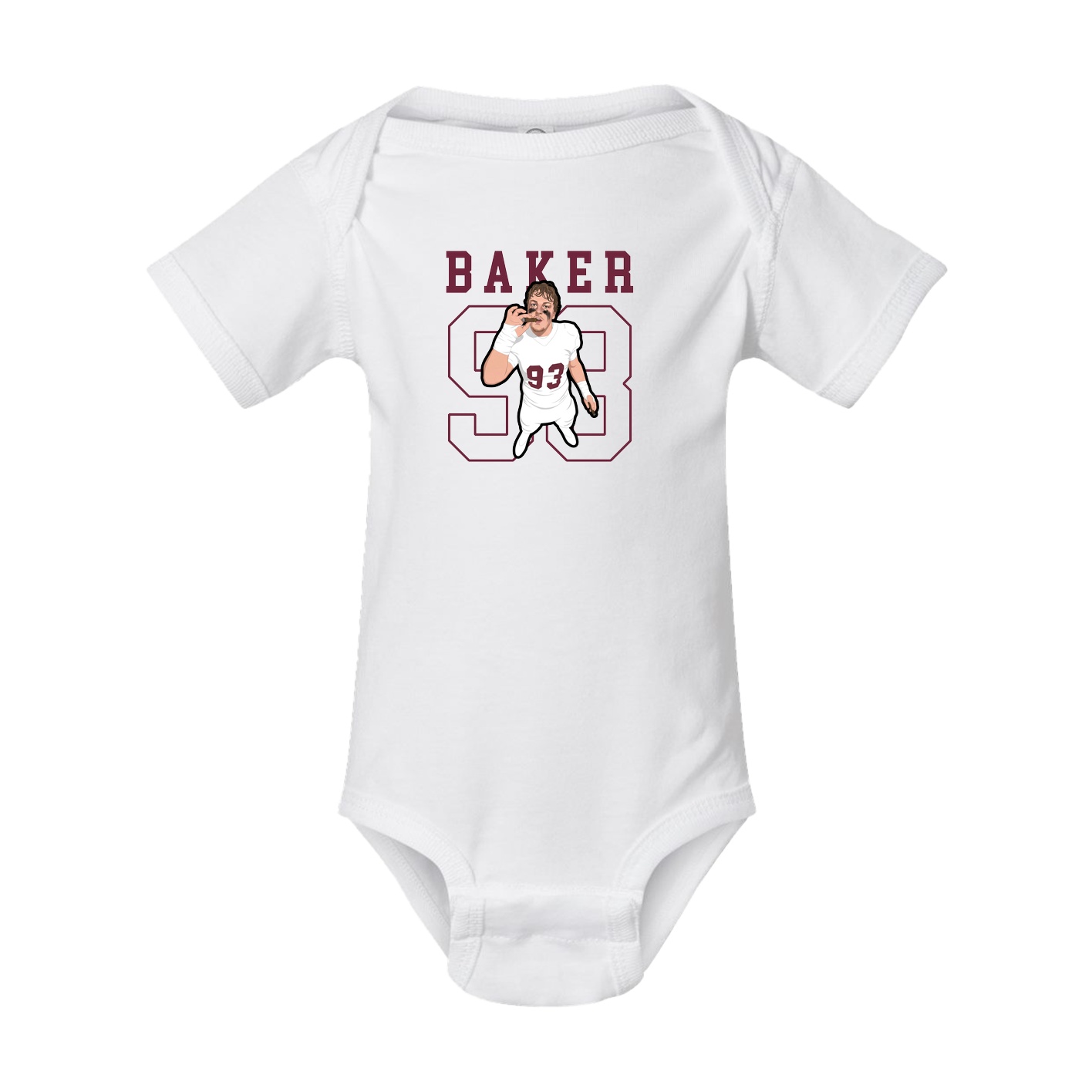 Baby Onesie — Shirsey in White