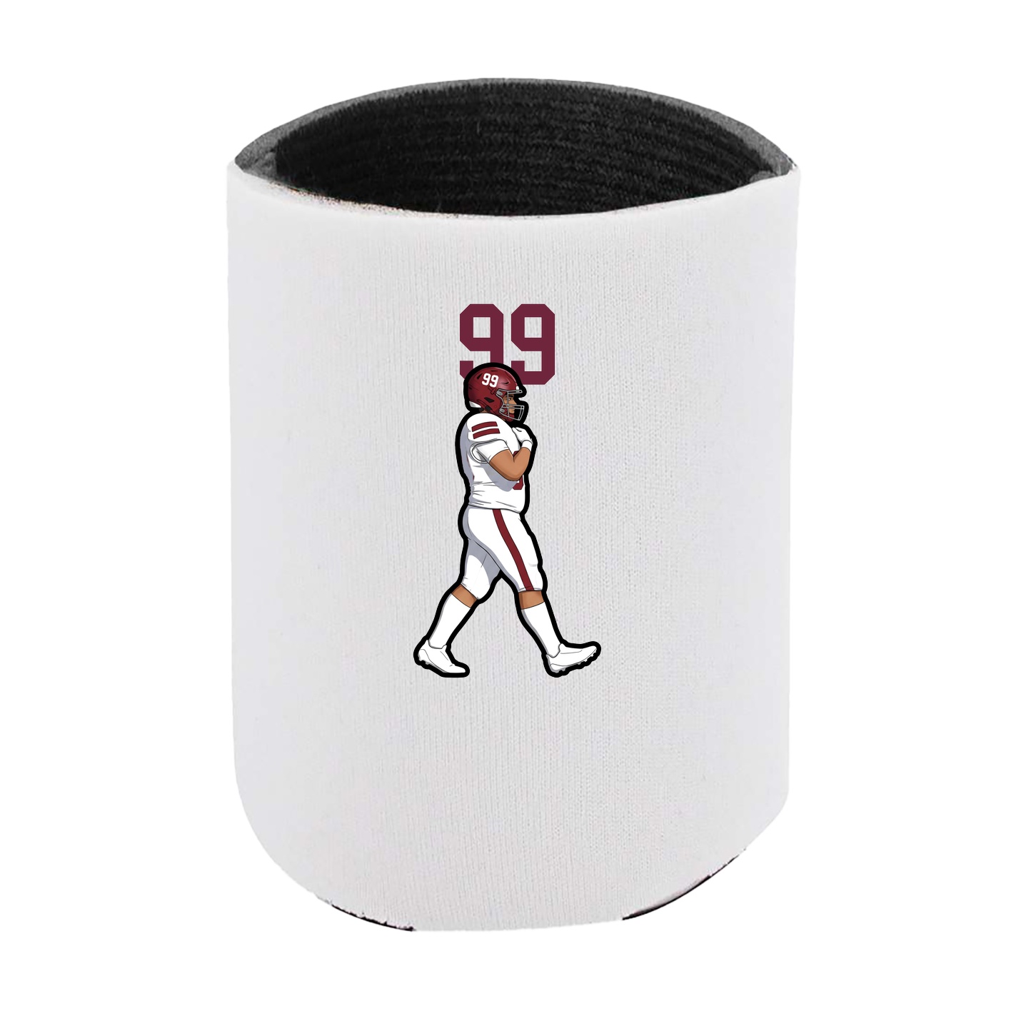 Can Holder — Number Top in White