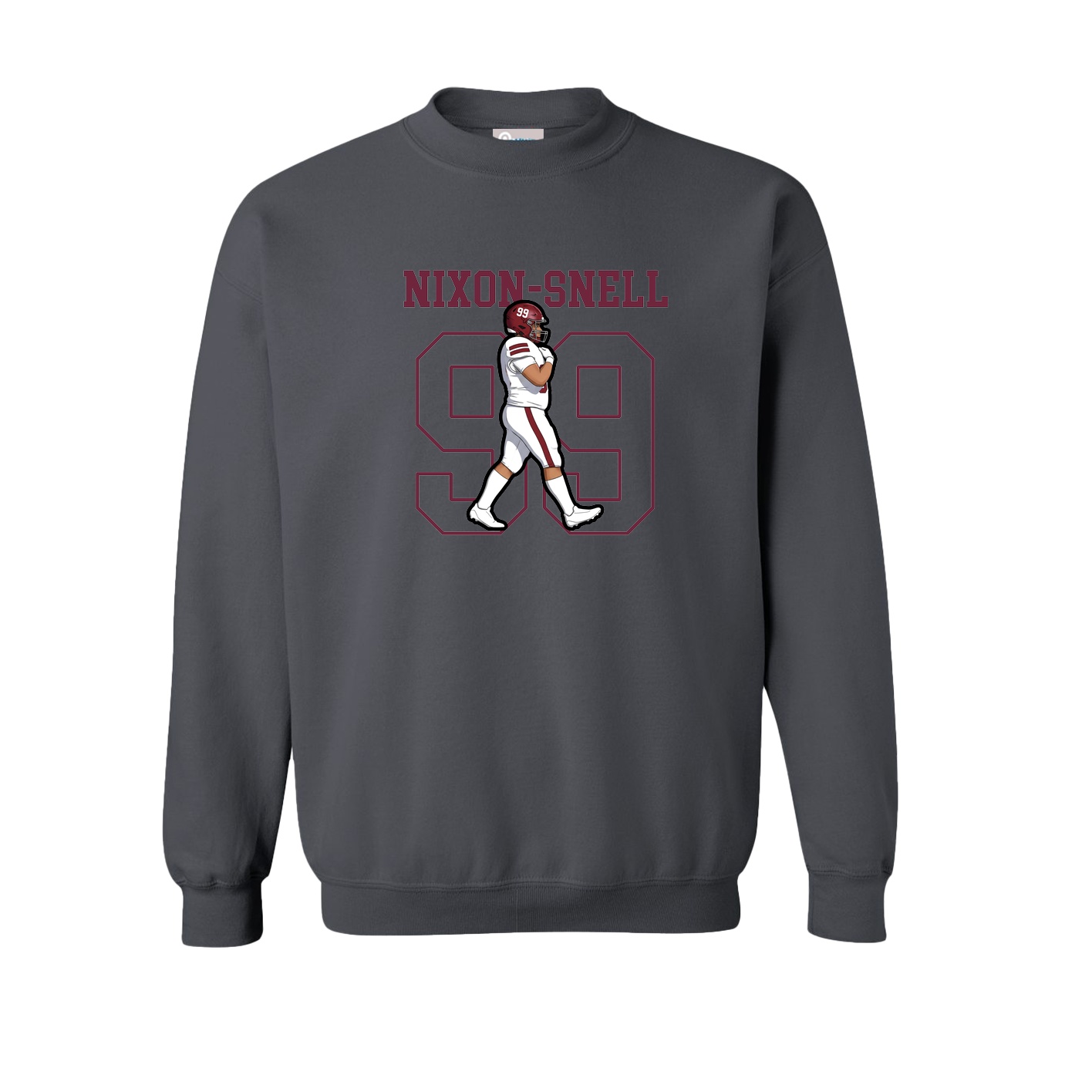 Fleece Crew — Shirsey in Grey