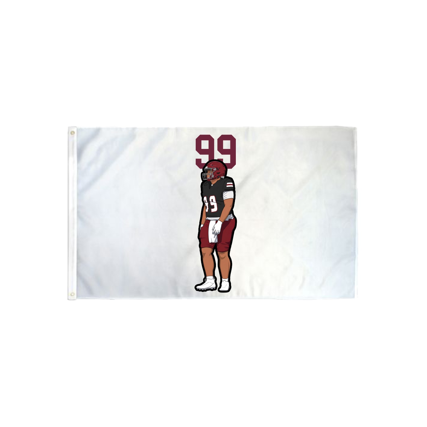 3x5 Flag — Number Top in Classic