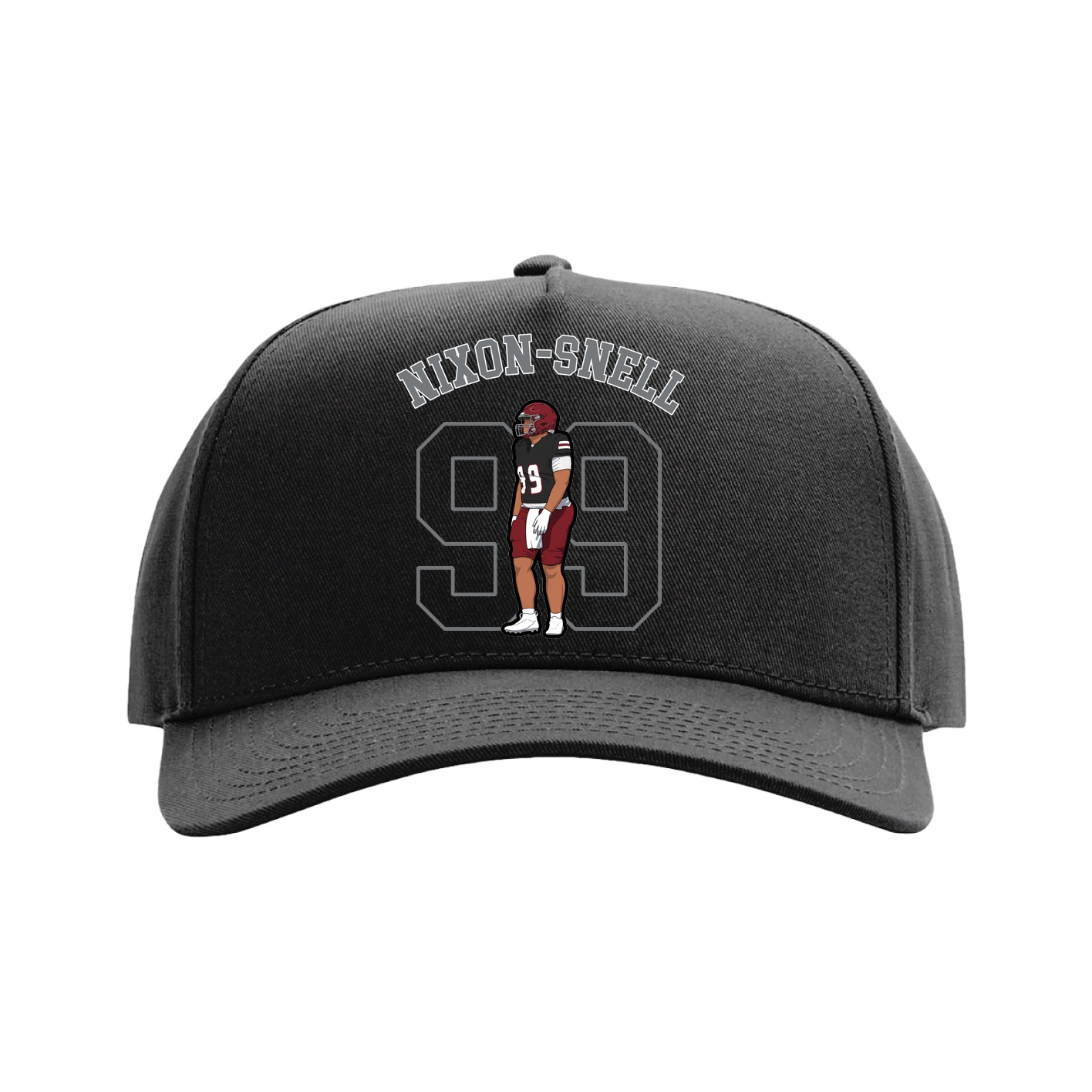 Full Fabric Five-Panel Champ Cap