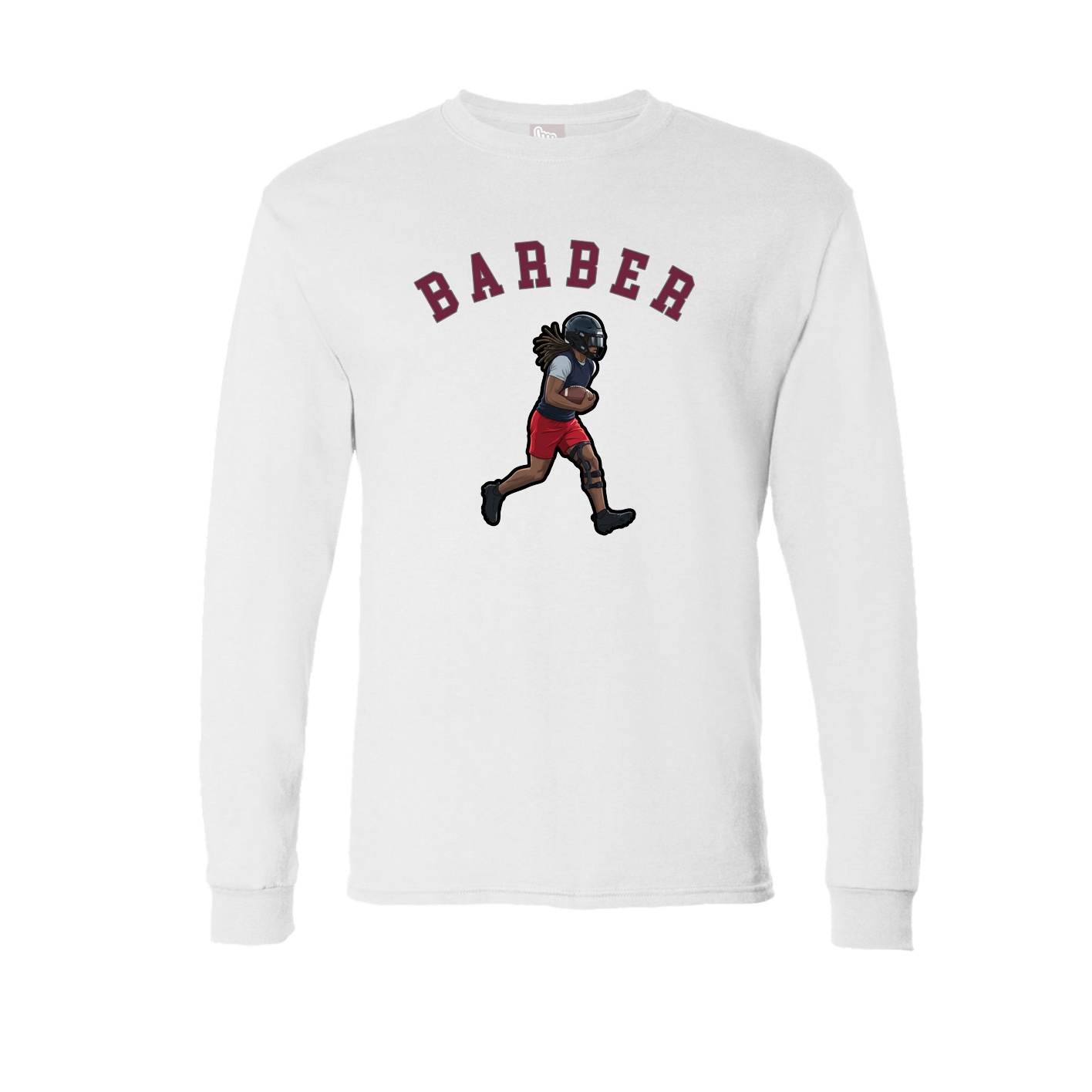 Long Sleeve Tee — Shirsey Arch in White