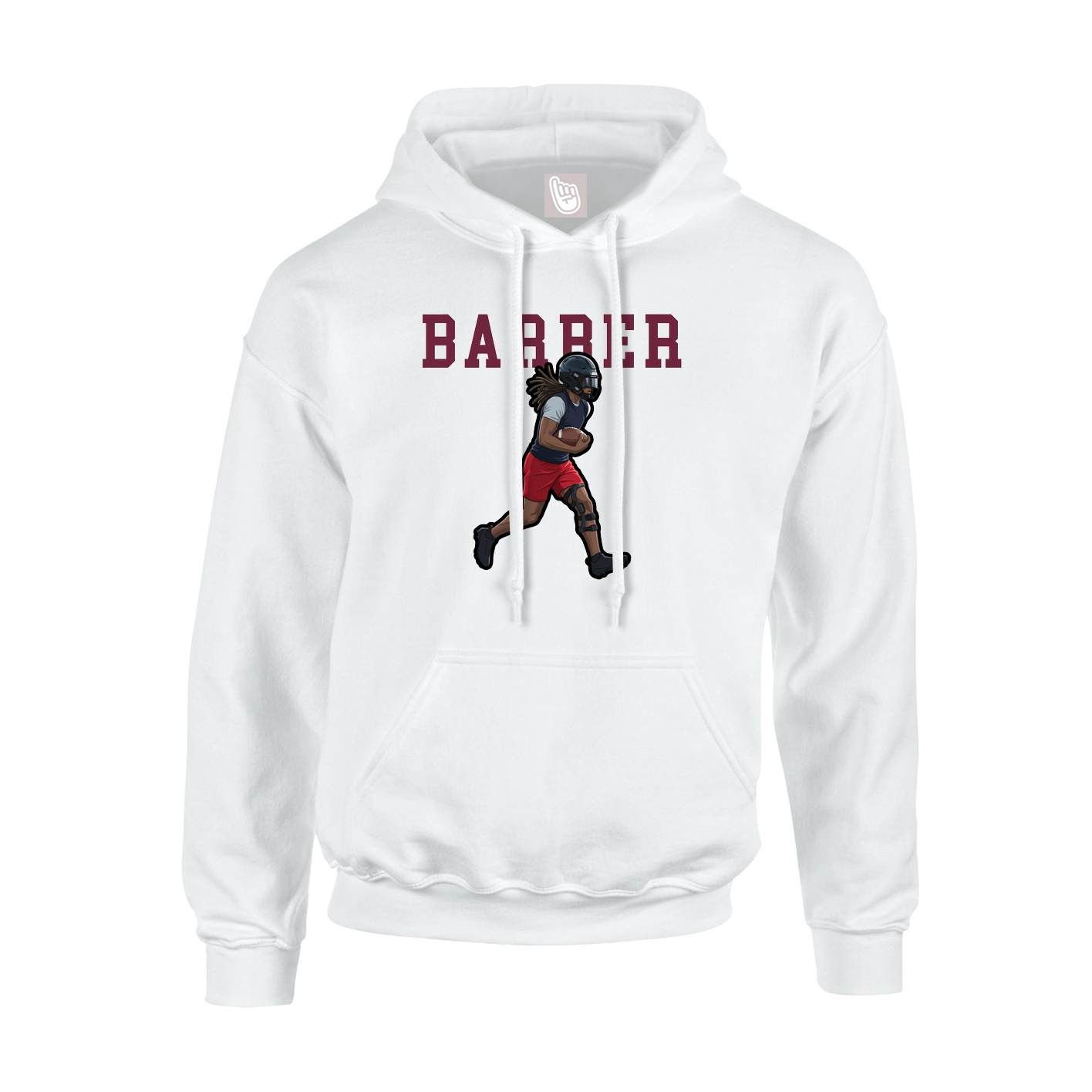 Hoodie — Shirsey in White