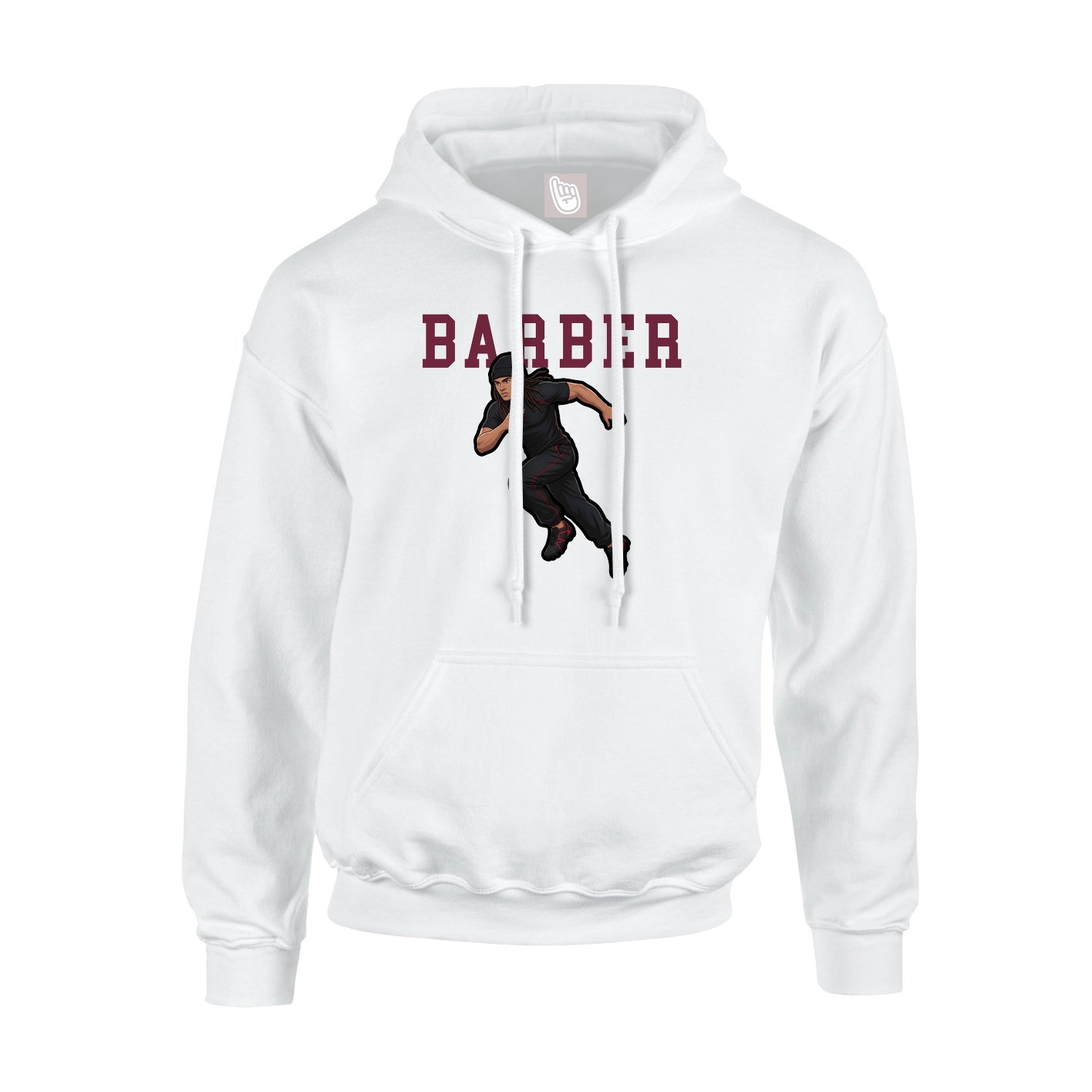Hoodie — Shirsey in White