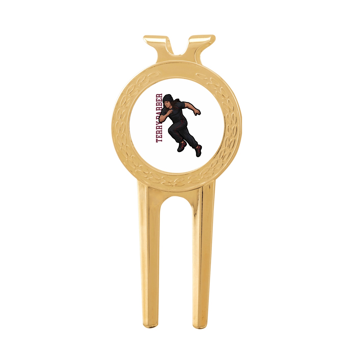 Divot Tool with Ball Marker — Name Vertical in Classic