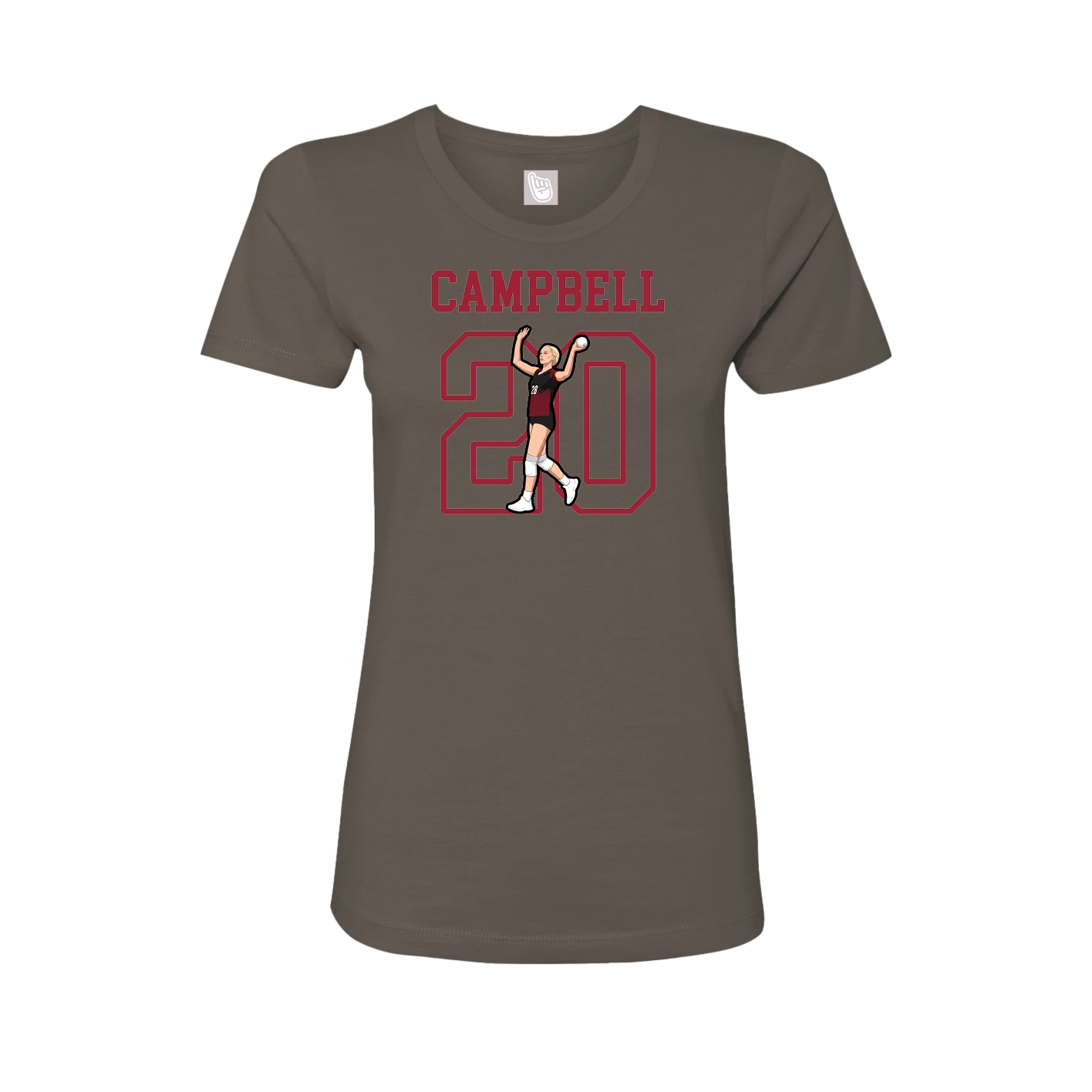 Fitted Women's Tee — Shirsey in Grey