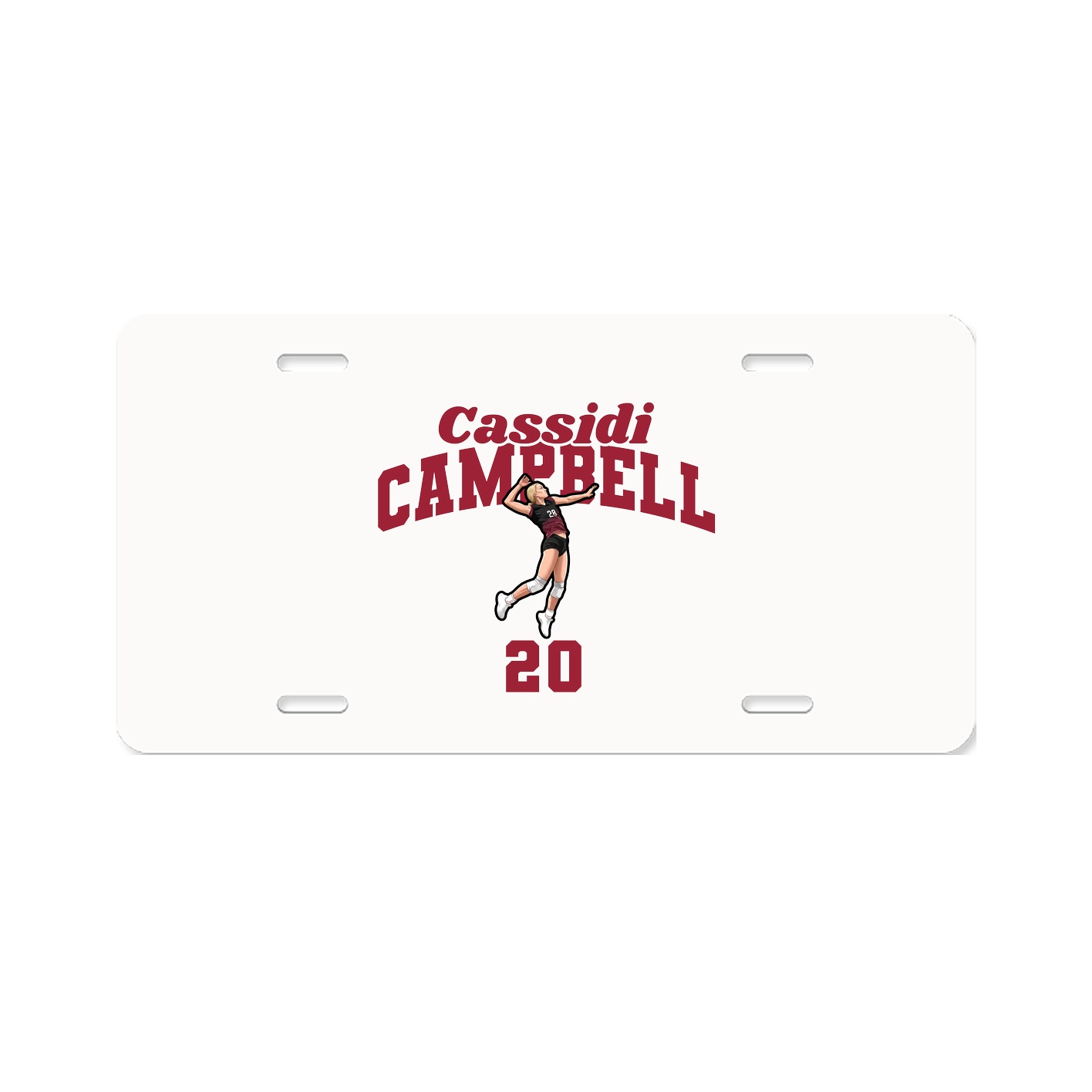License Plate — Signature Arch in Classic