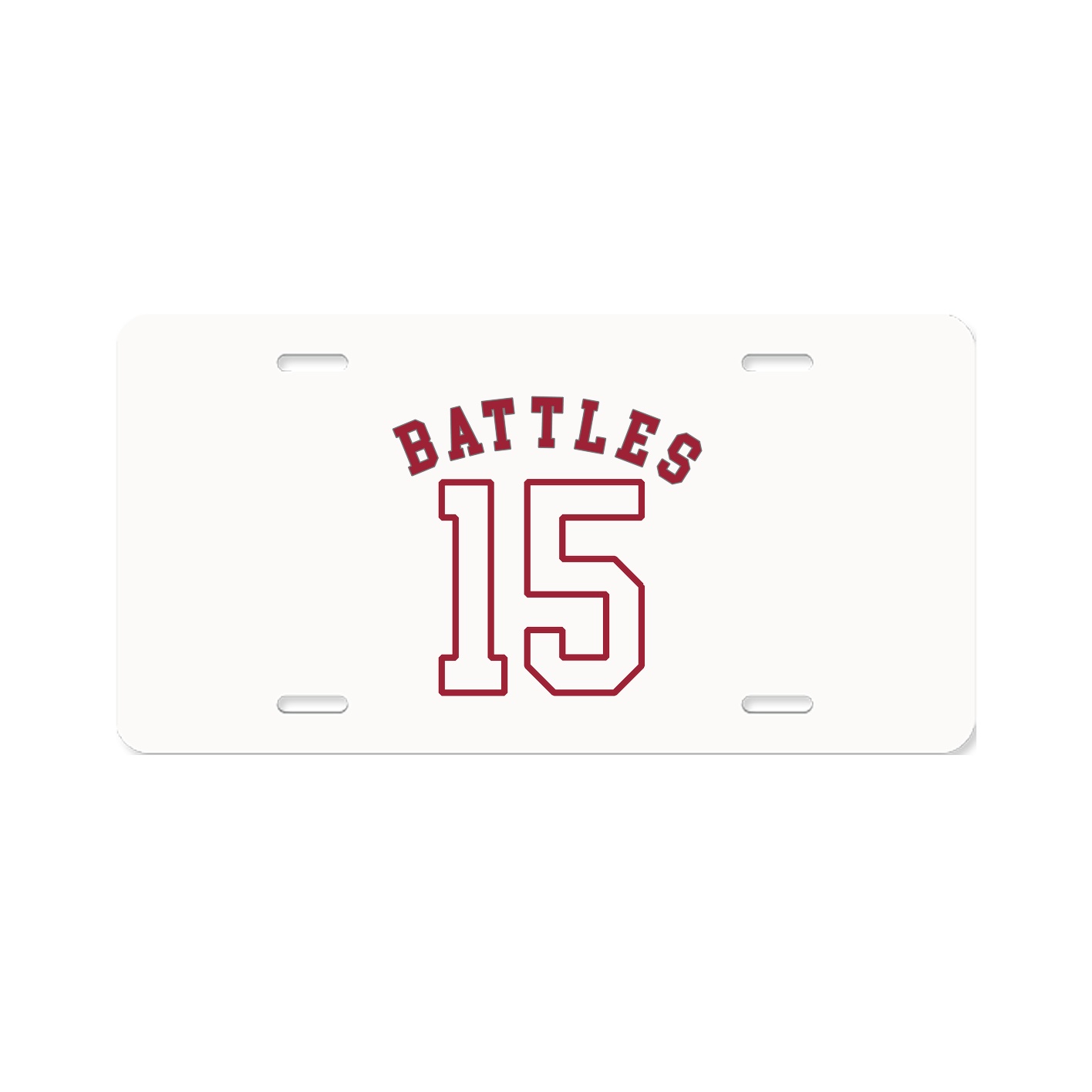 License Plate — Shirsey Arch in Classic