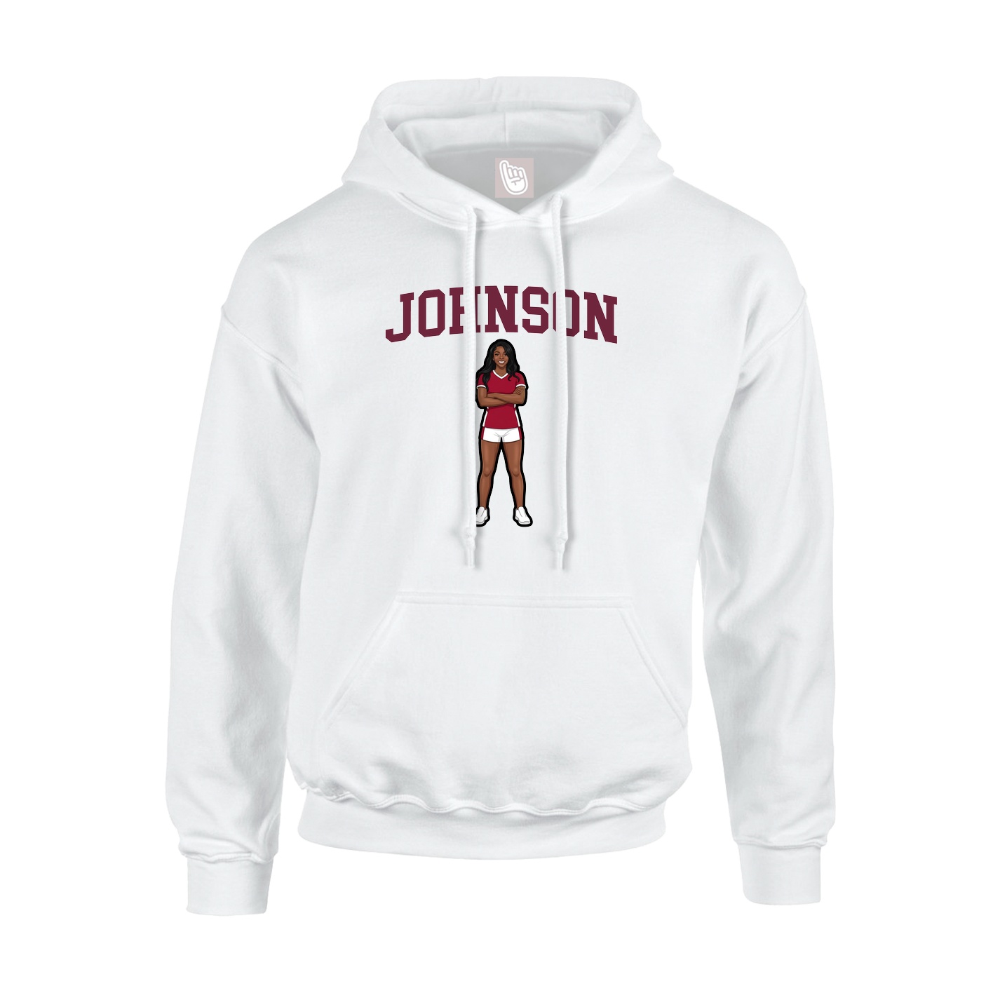 Youth Hoodie — Shirsey in White