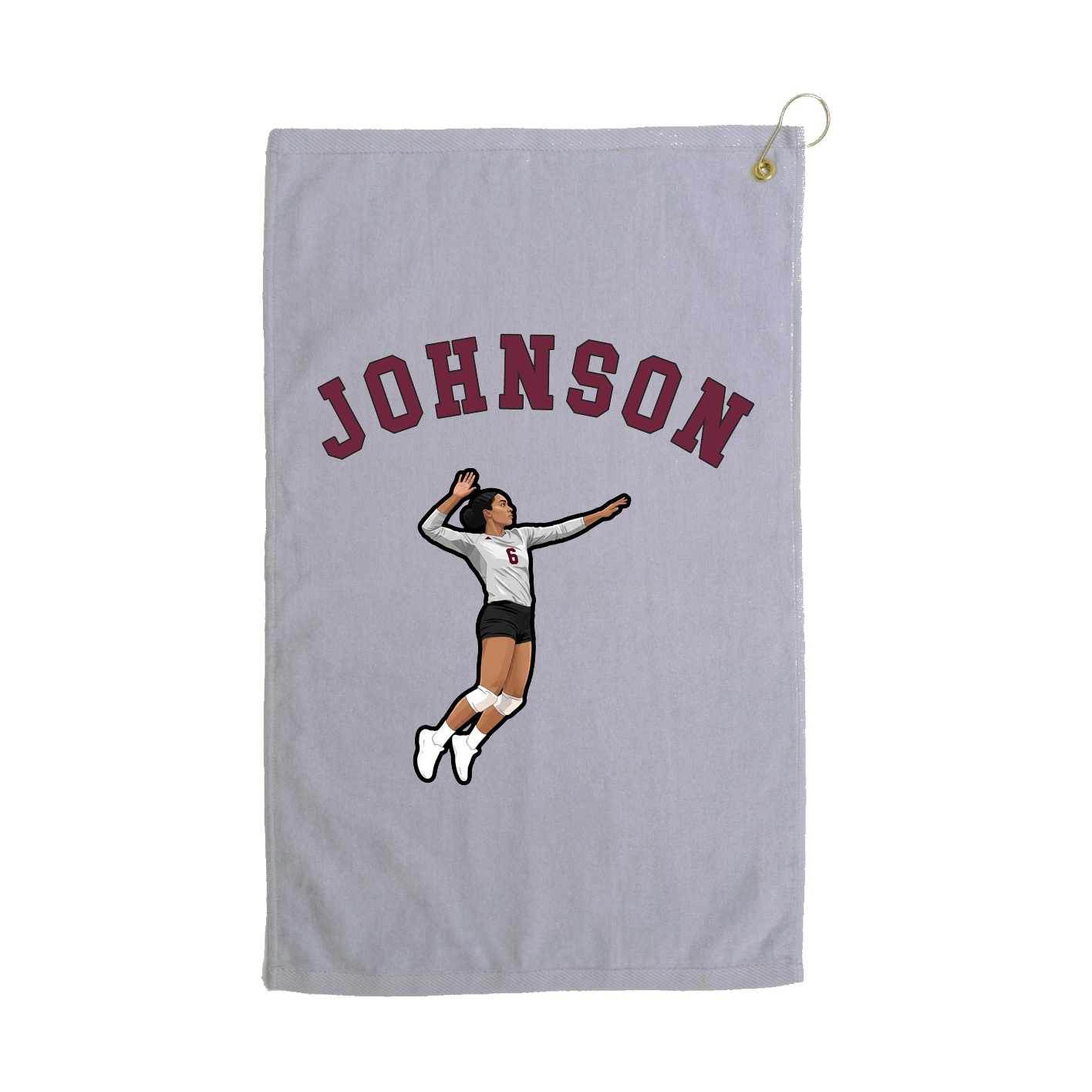 Golf Towel — Shirsey Arch in Grey