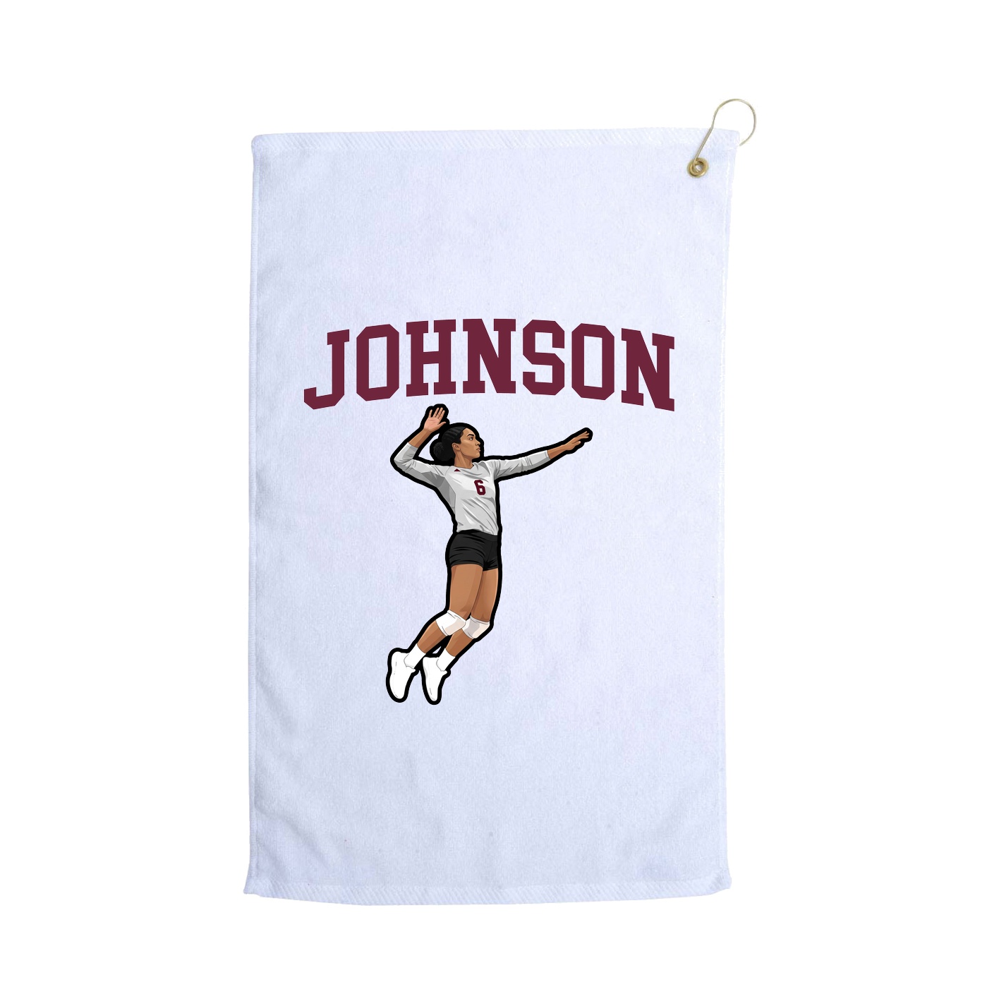 Golf Towel — Shirsey in White