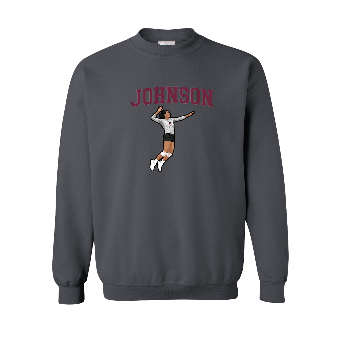 Fleece Crew — Shirsey in Grey