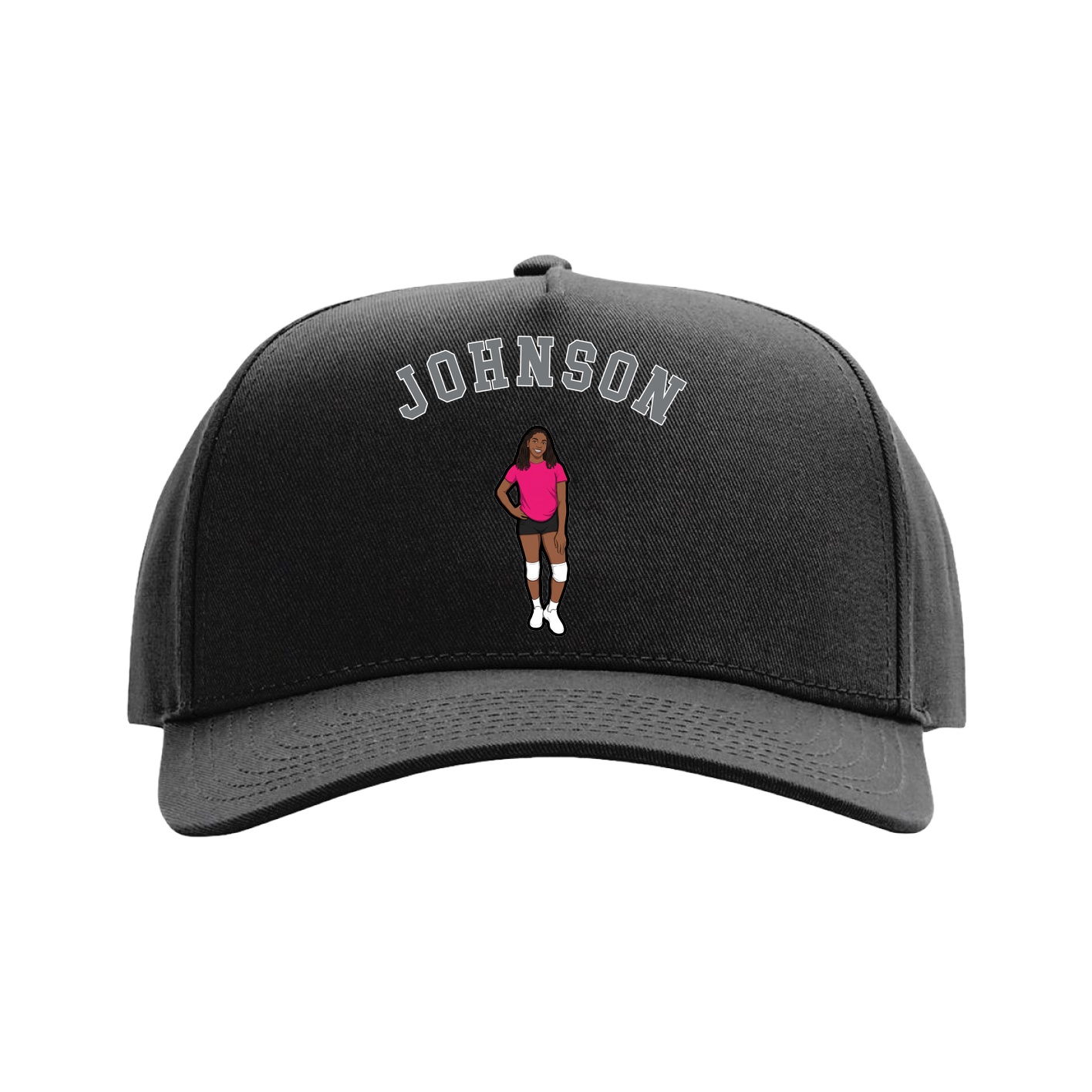 Full Fabric Five-Panel Champ Cap