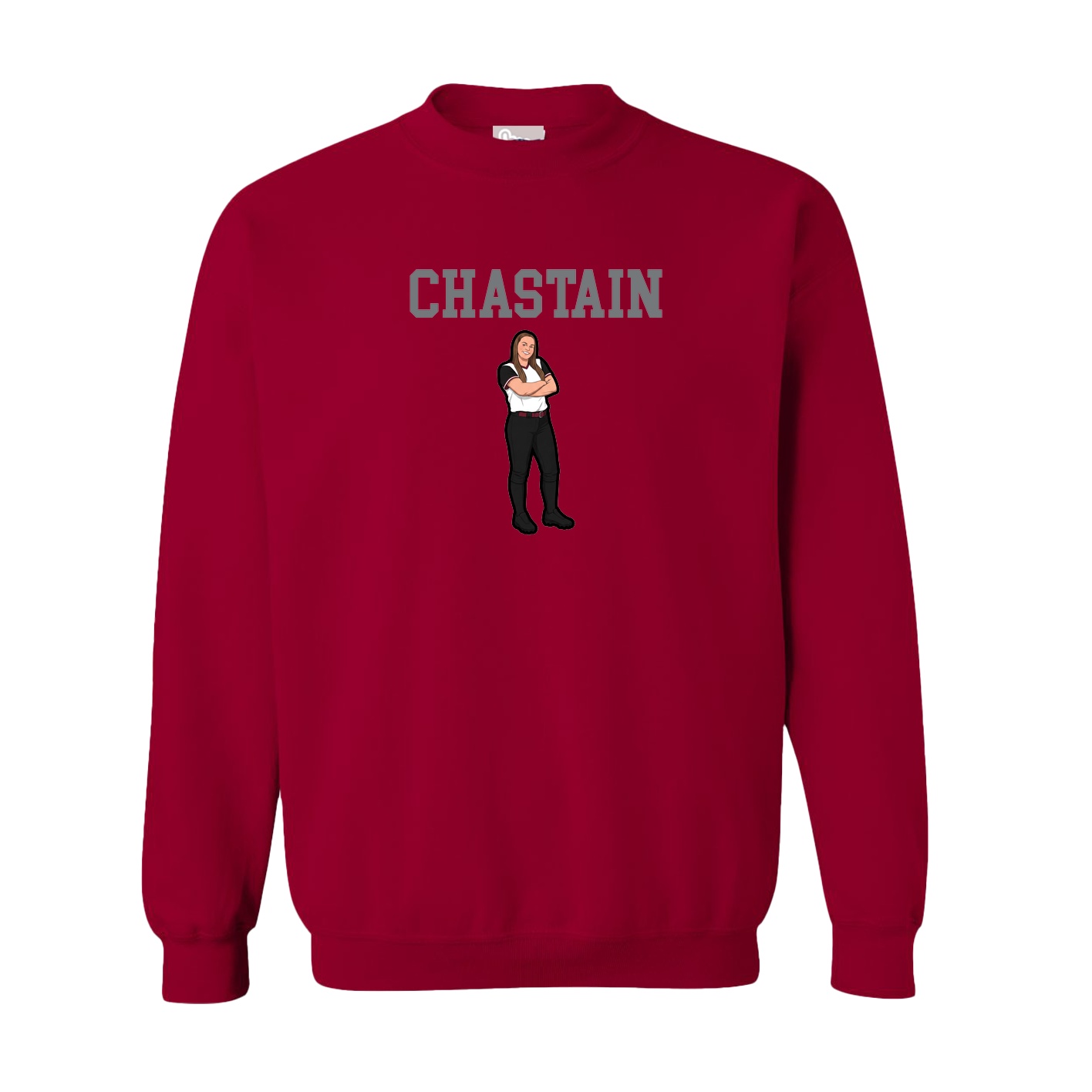 Fleece Crew — Shirsey in Cardinal