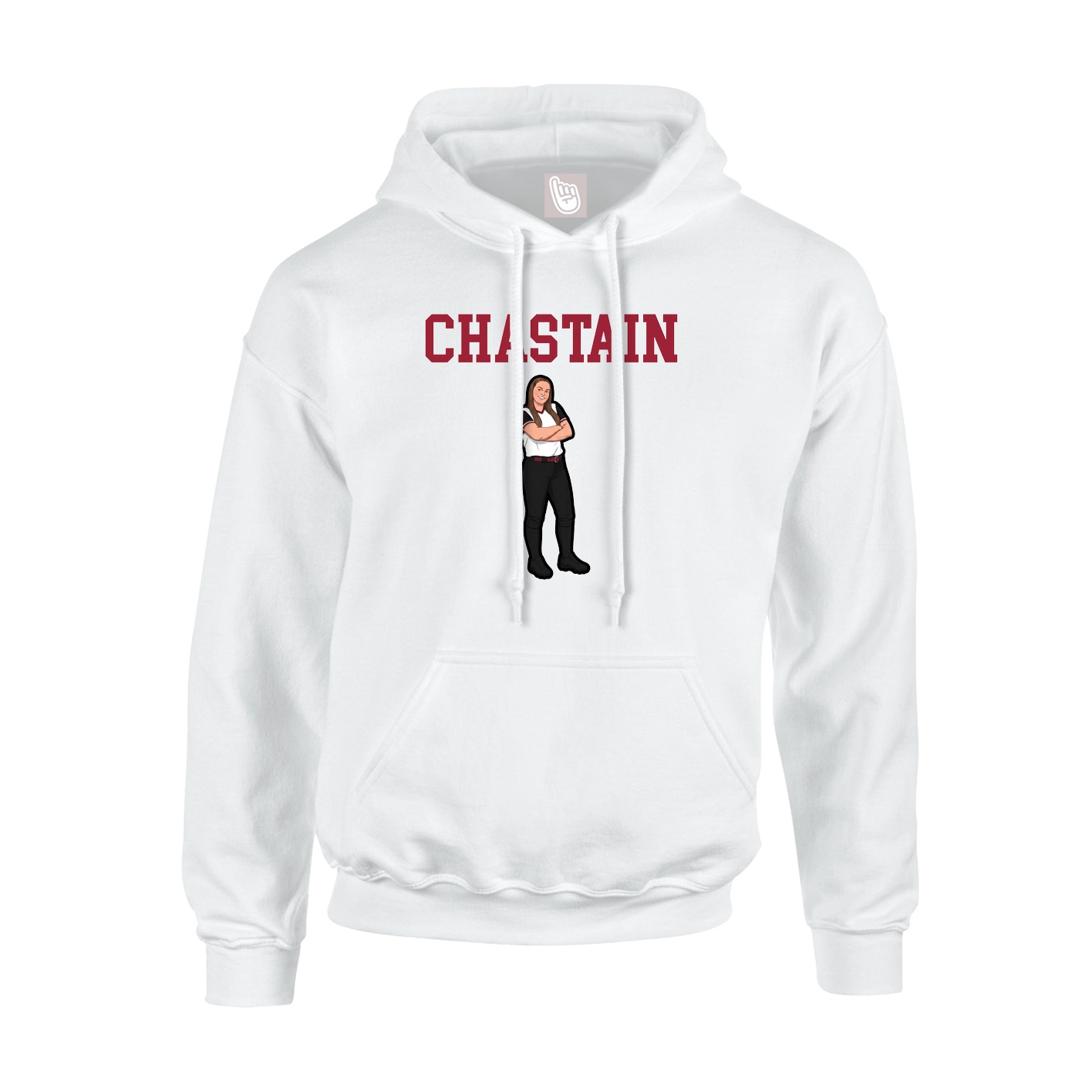 Youth Hoodie — Shirsey in White