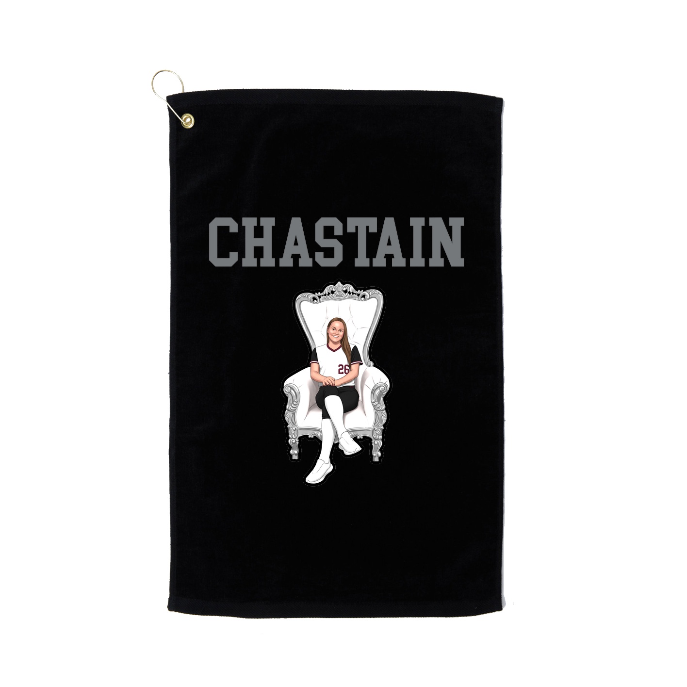 Golf Towel — Shirsey in Black