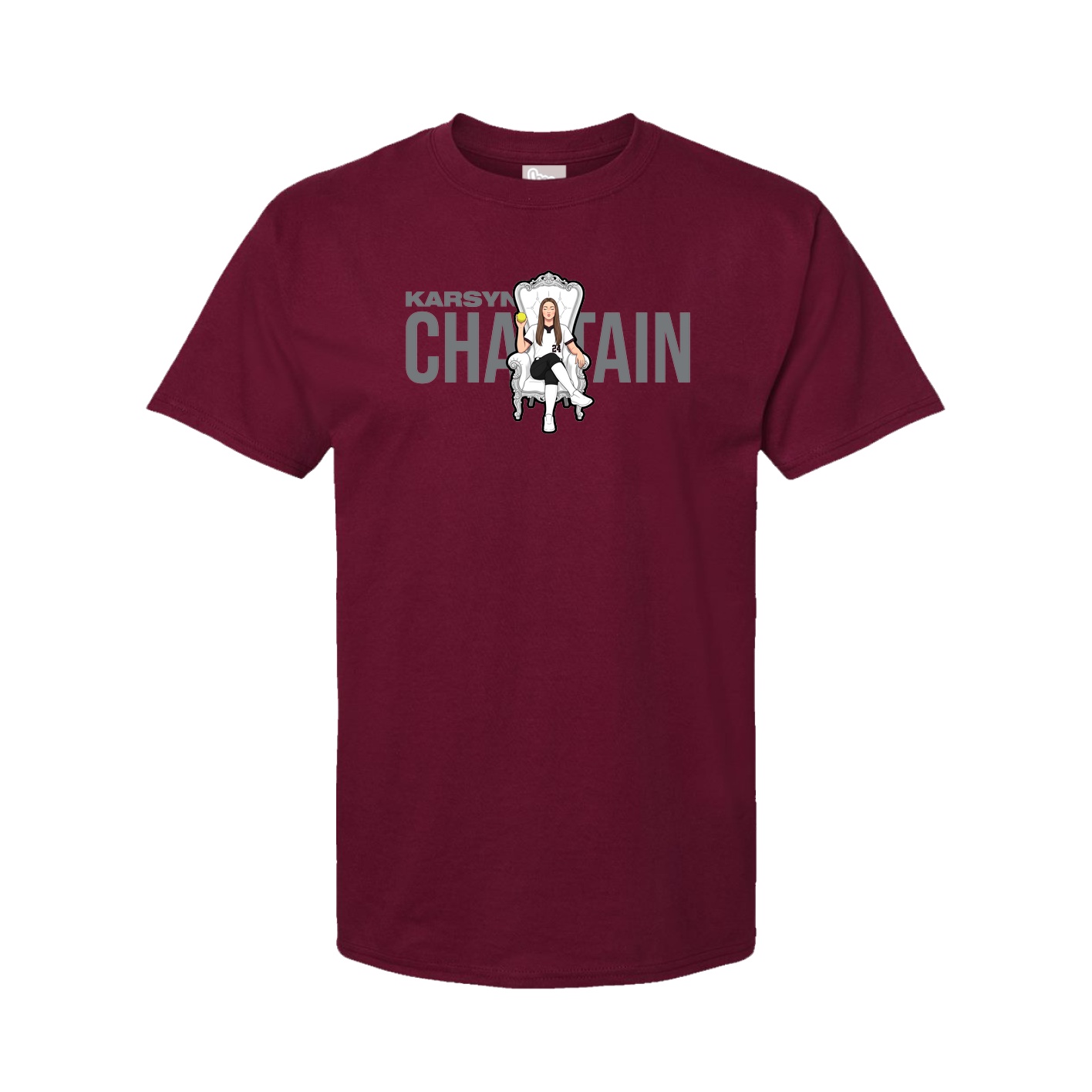 Tee — Player Name in Cardinal