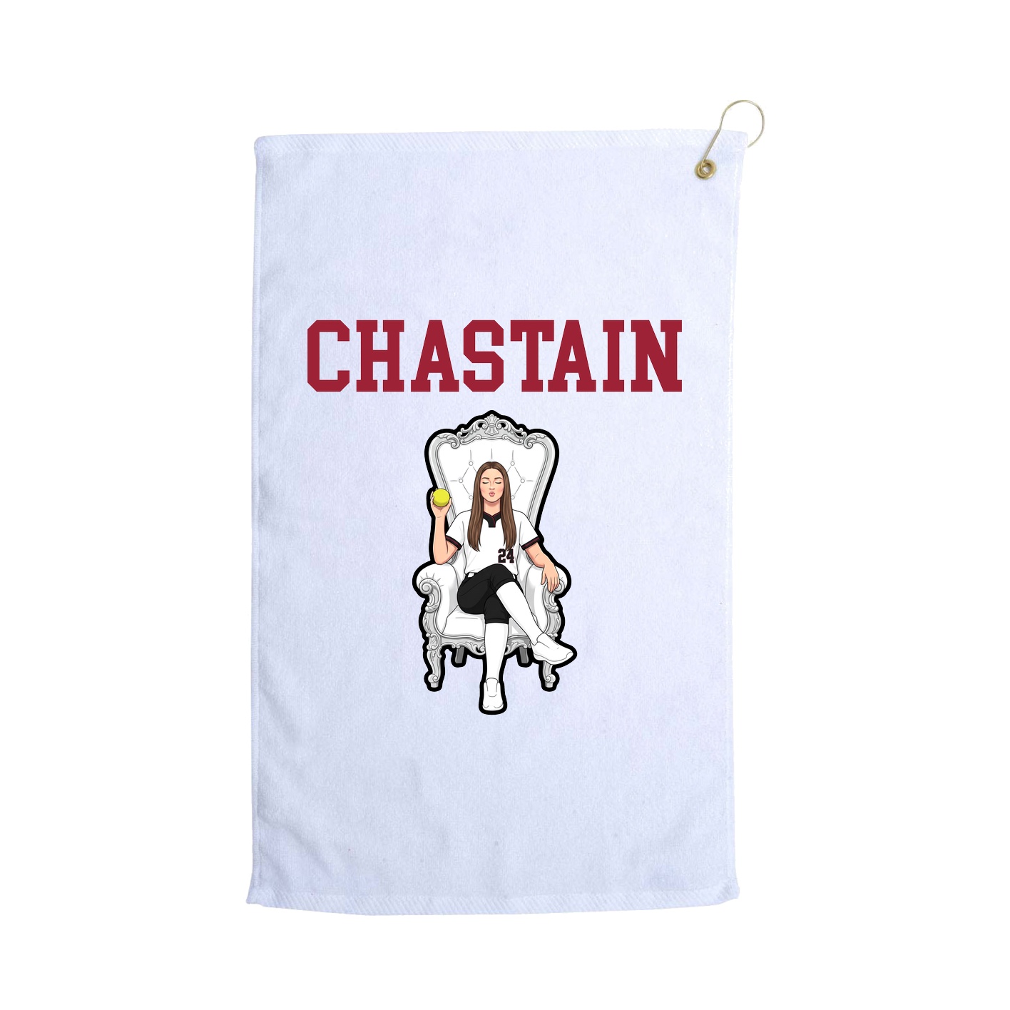 Golf Towel — Shirsey in White