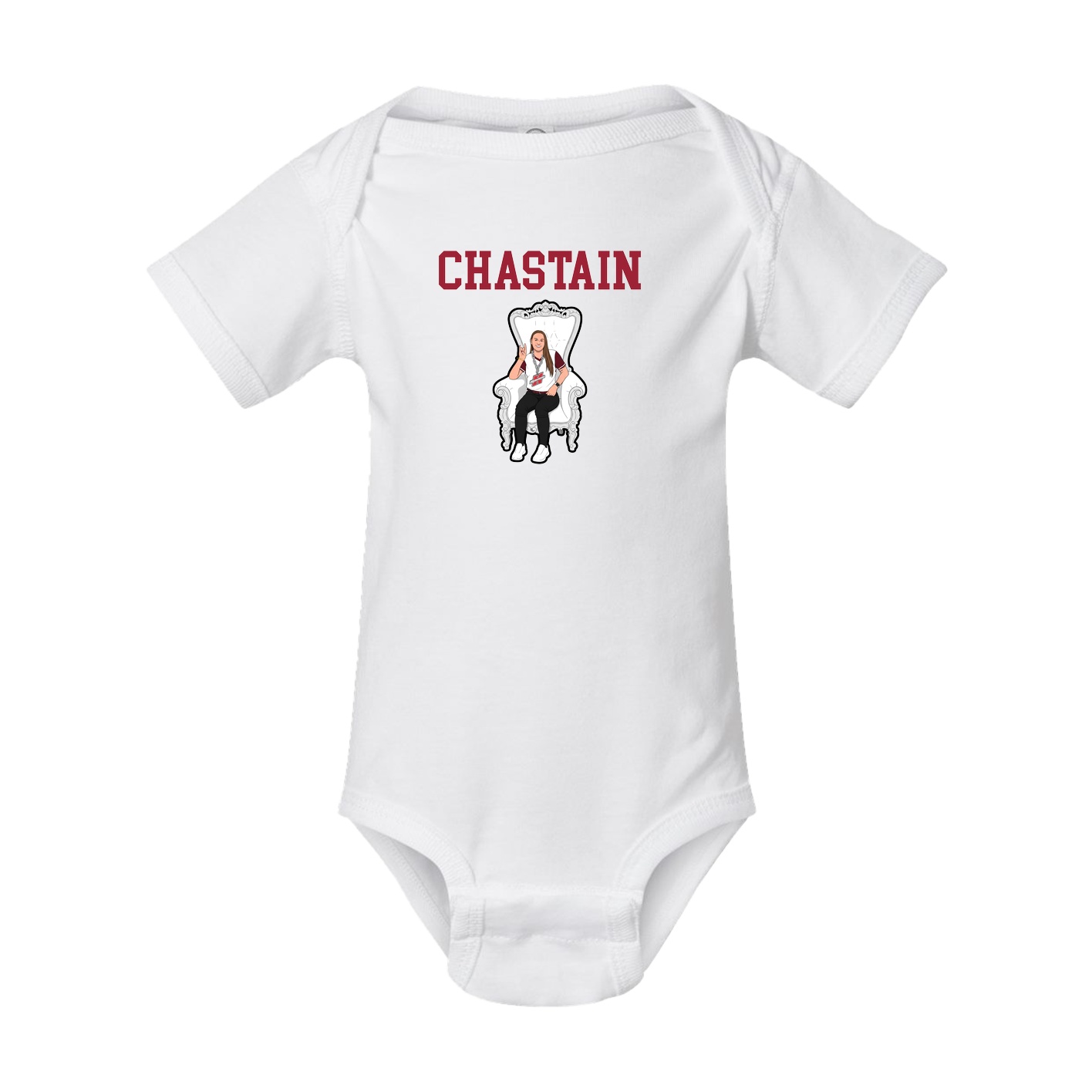 Baby Onesie — Shirsey in White