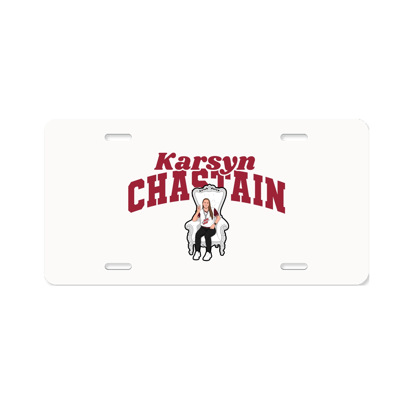 License Plate — Signature Arch in Classic