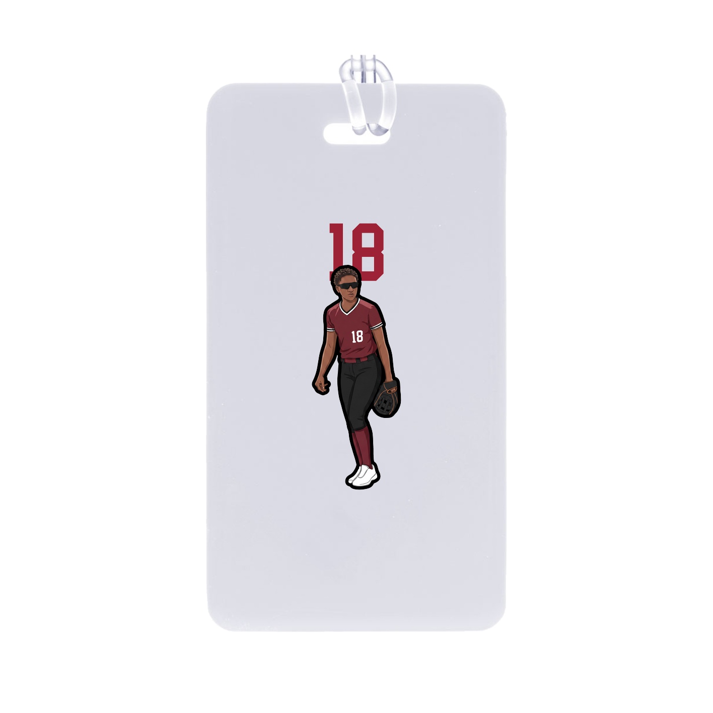 Bag Tag — Number Top in Classic