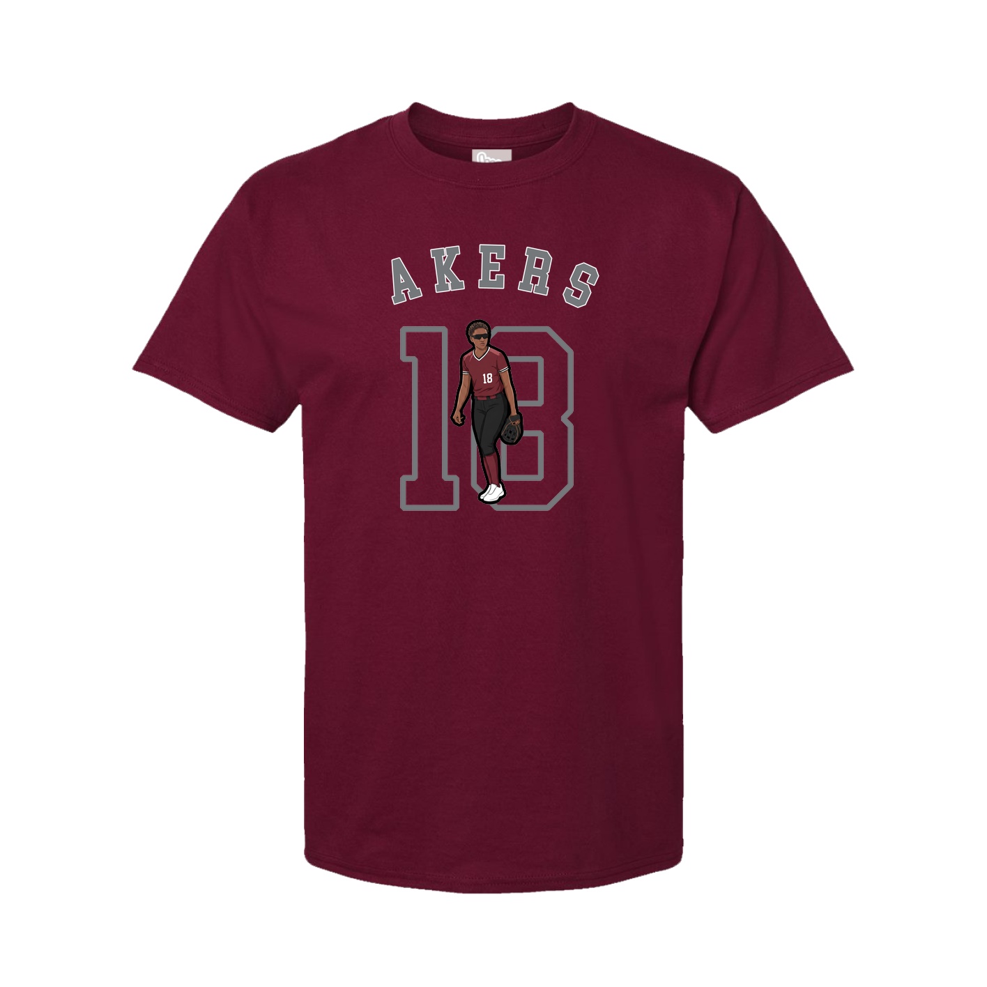 Youth Tee — Shirsey Arch in Cardinal