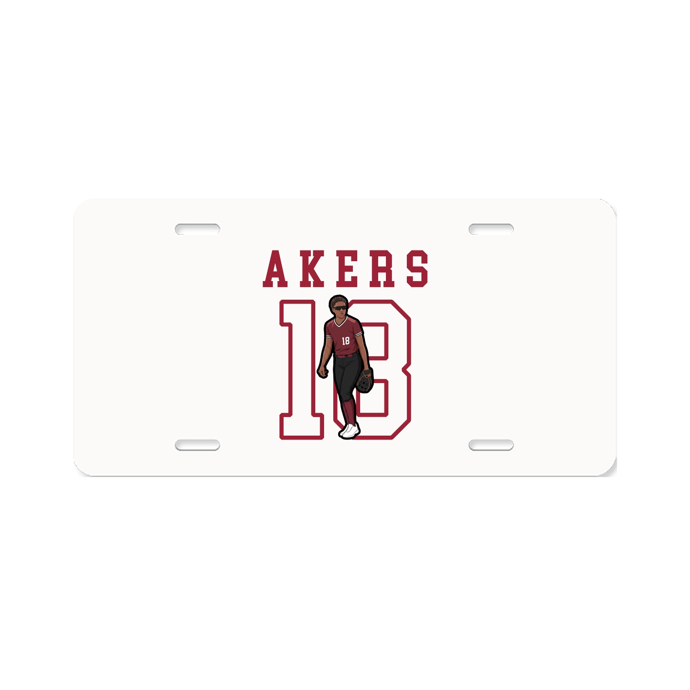 License Plate — Shirsey in Classic