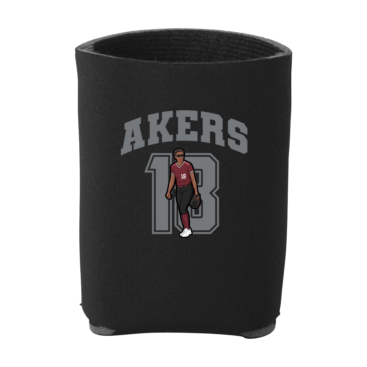 Can Holder — Number in Black
