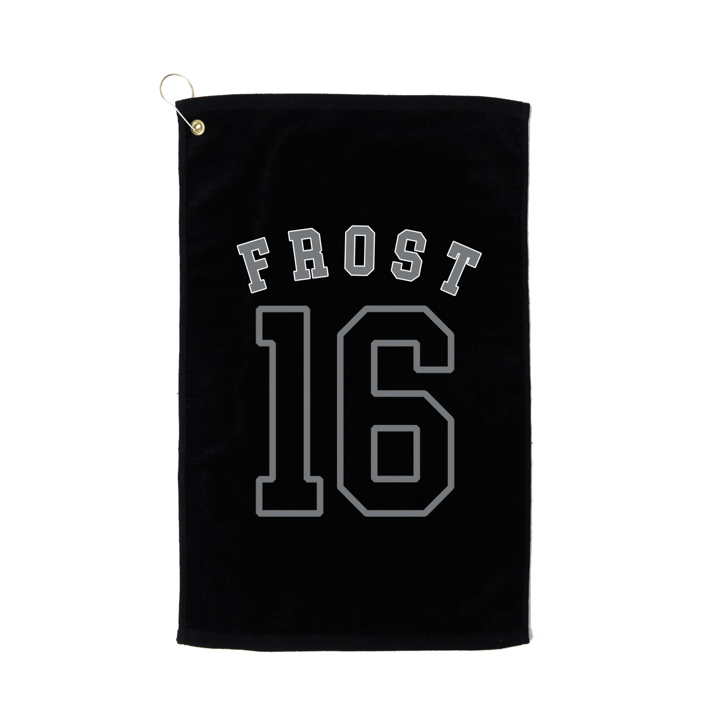 Golf Towel — Shirsey Arch in Black