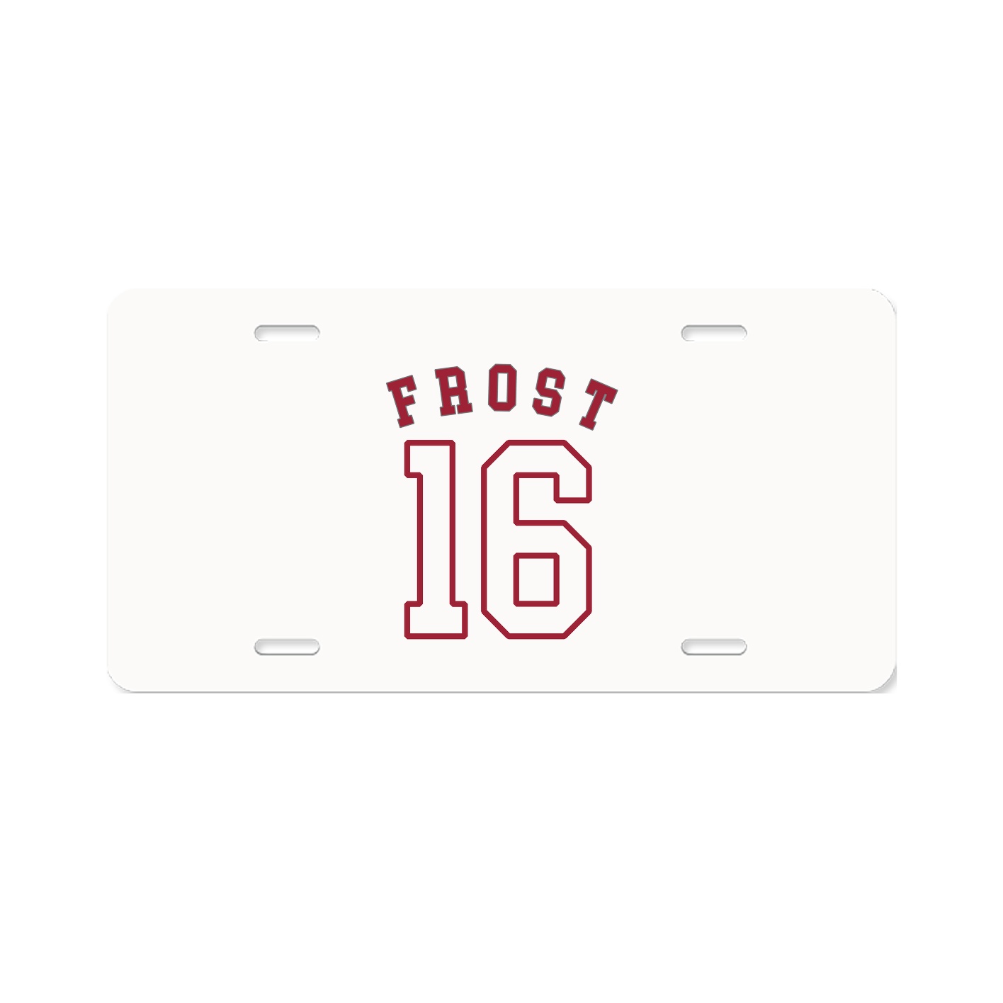 License Plate — Shirsey Arch in Classic