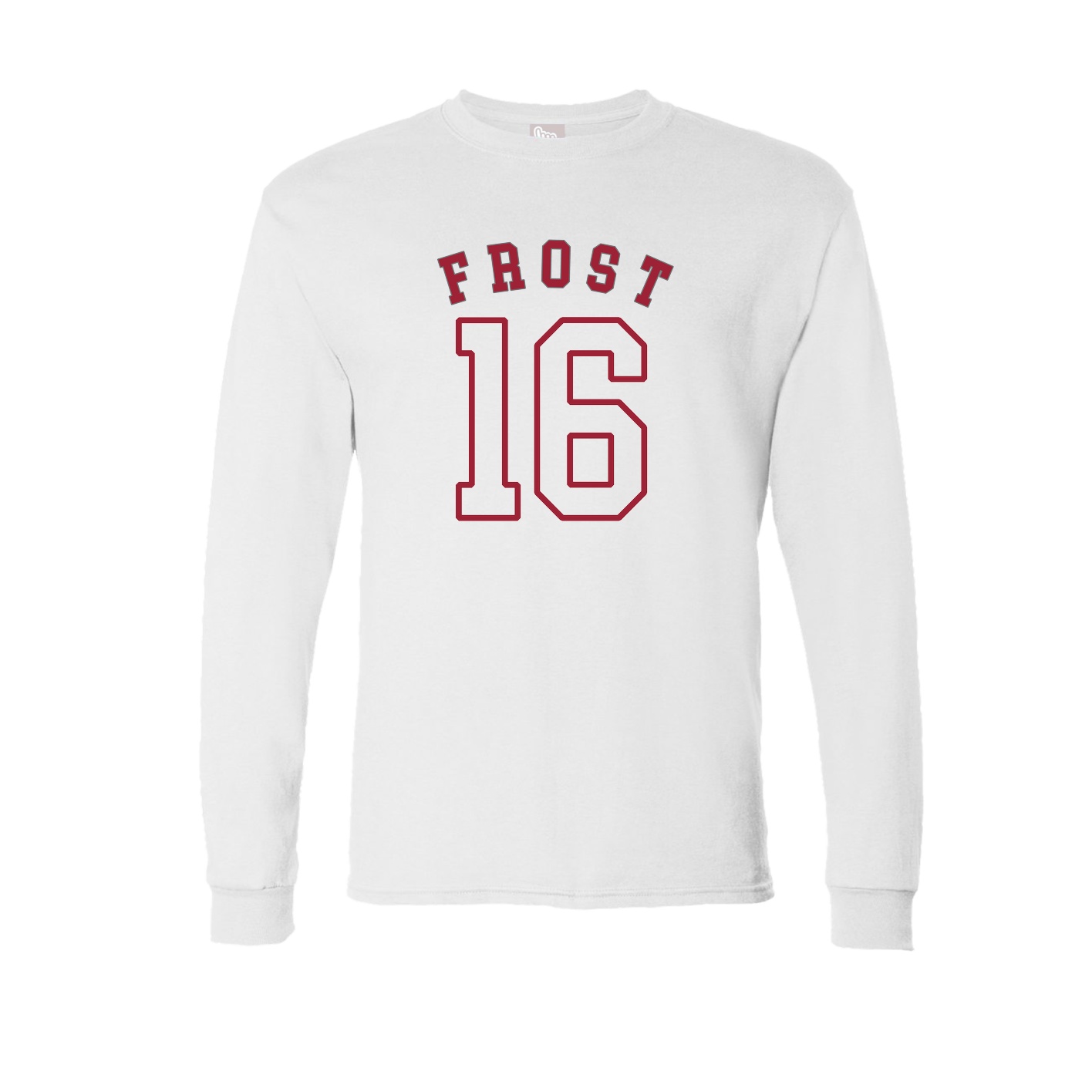 Long Sleeve Tee — Shirsey Arch in White