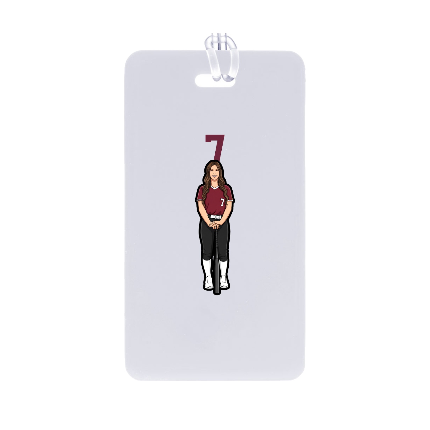 Bag Tag — Number Top in Classic
