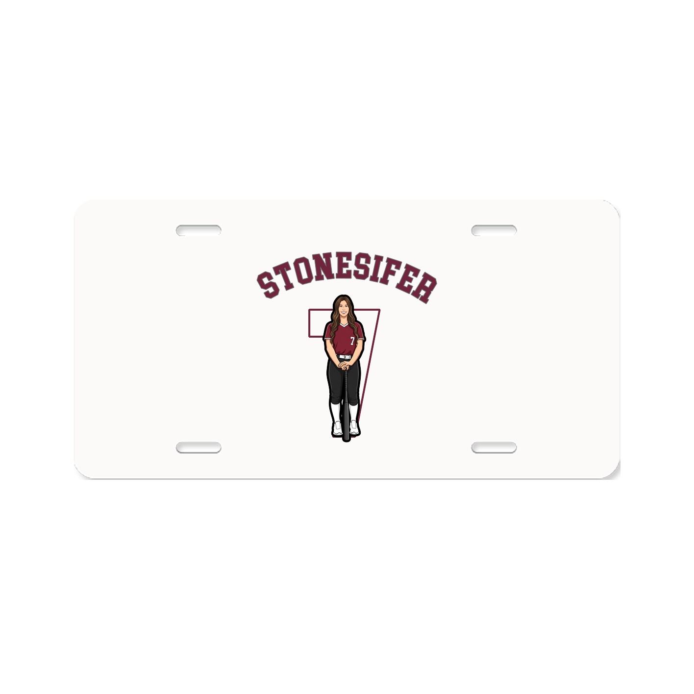 License Plate — Shirsey Arch in Classic