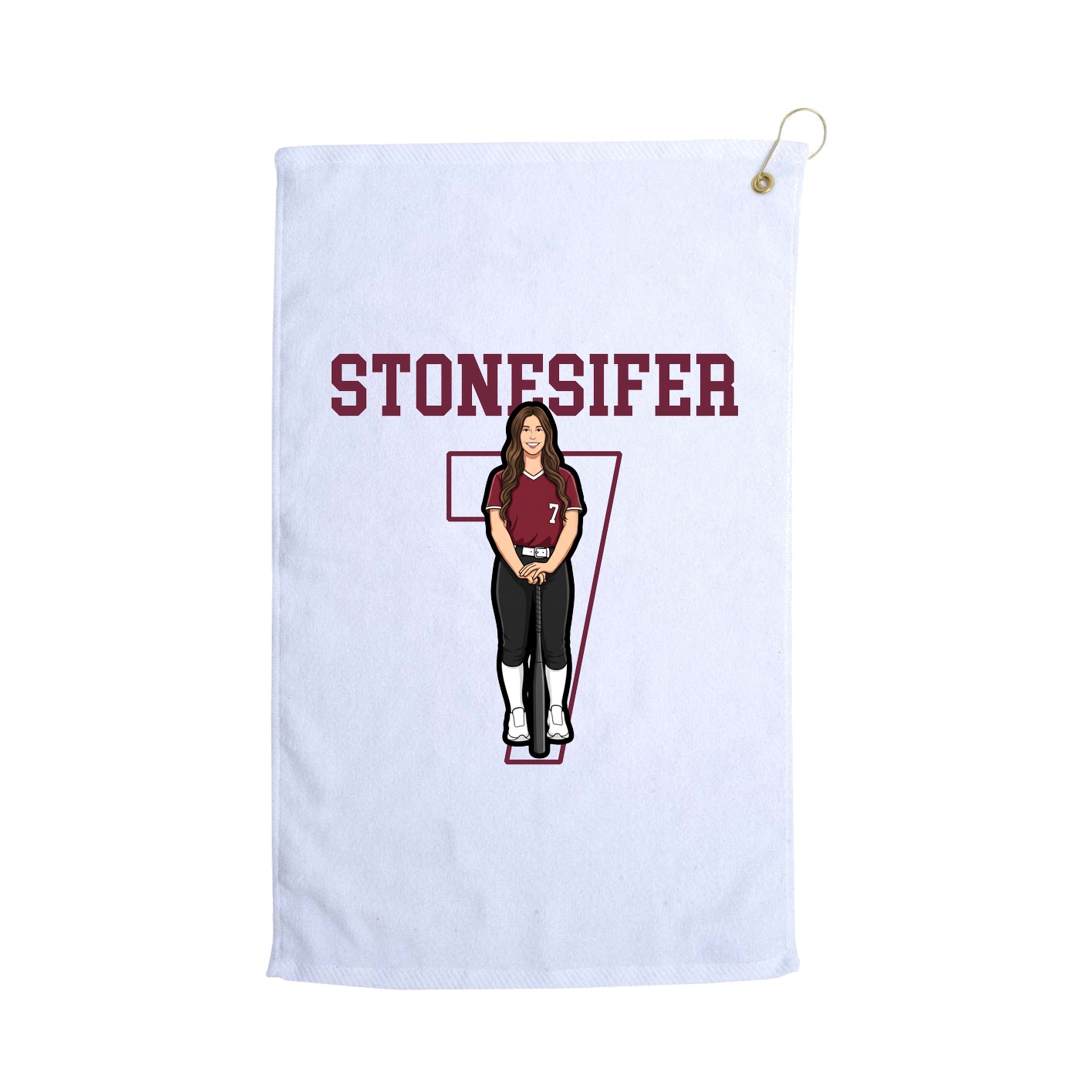 Terry Velour Golf Towel