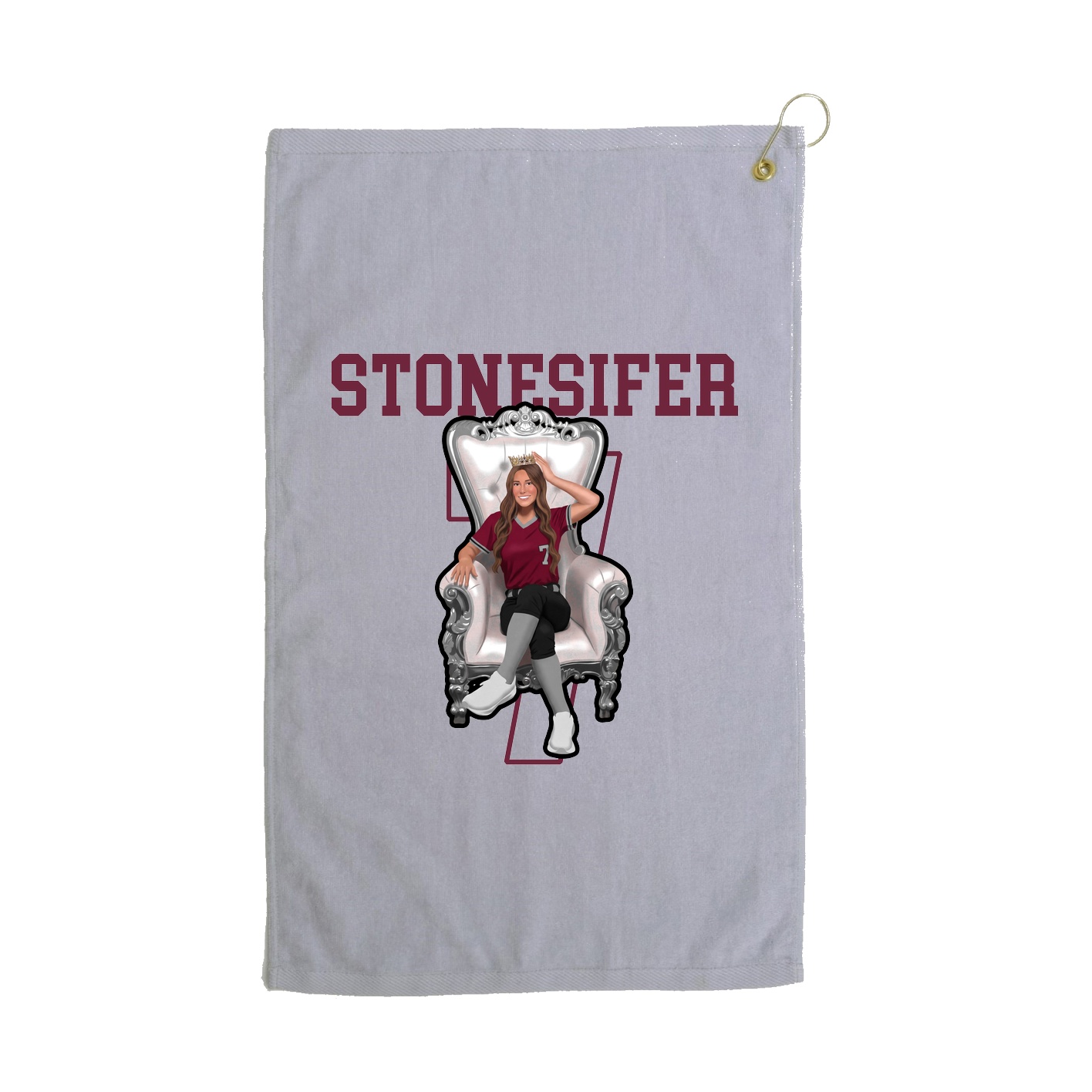 Golf Towel — Shirsey in Grey