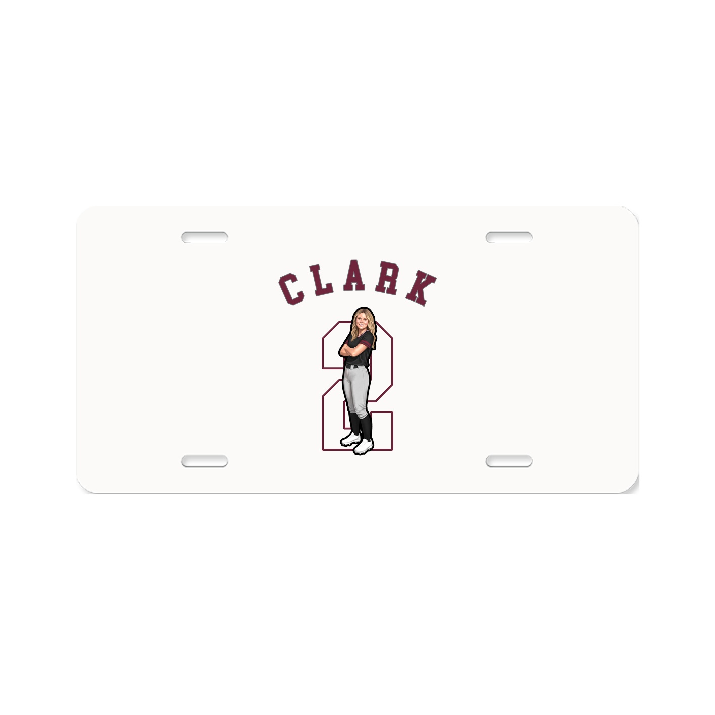 License Plate — Shirsey Arch in Classic