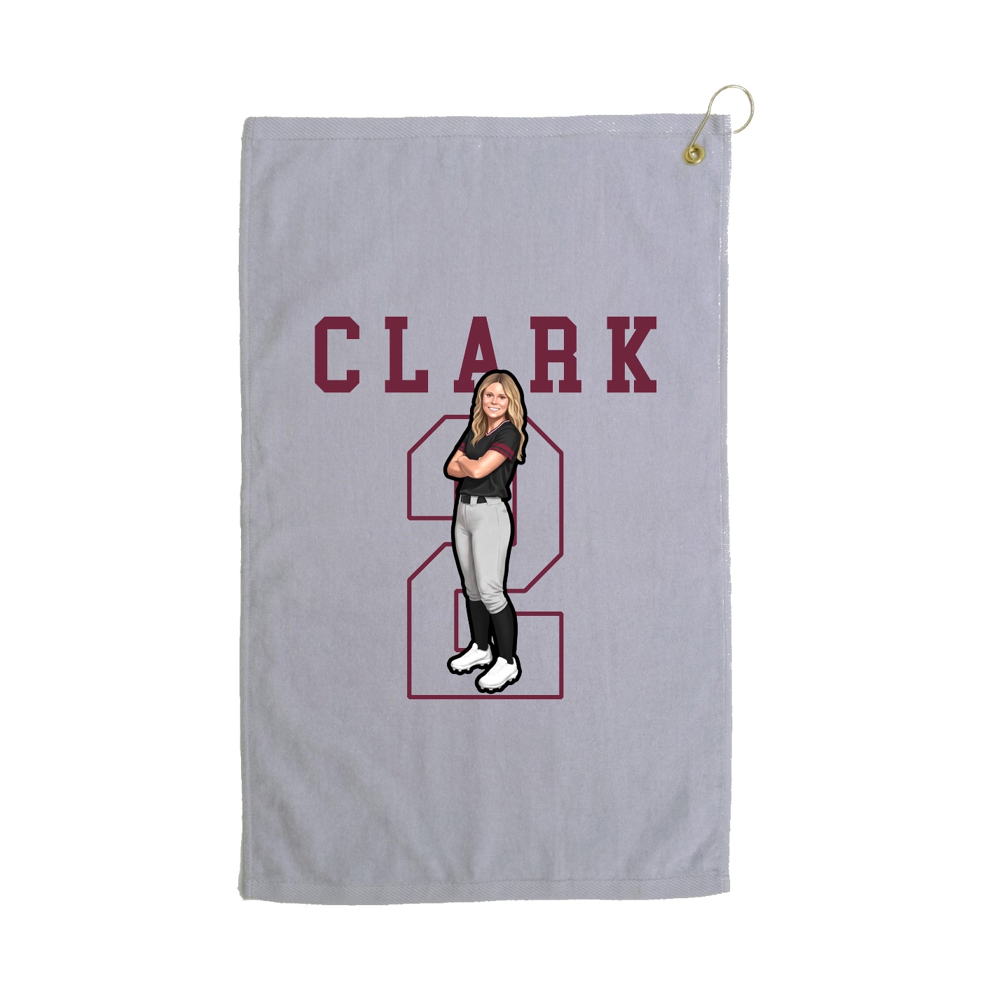 Golf Towel — Shirsey in Grey