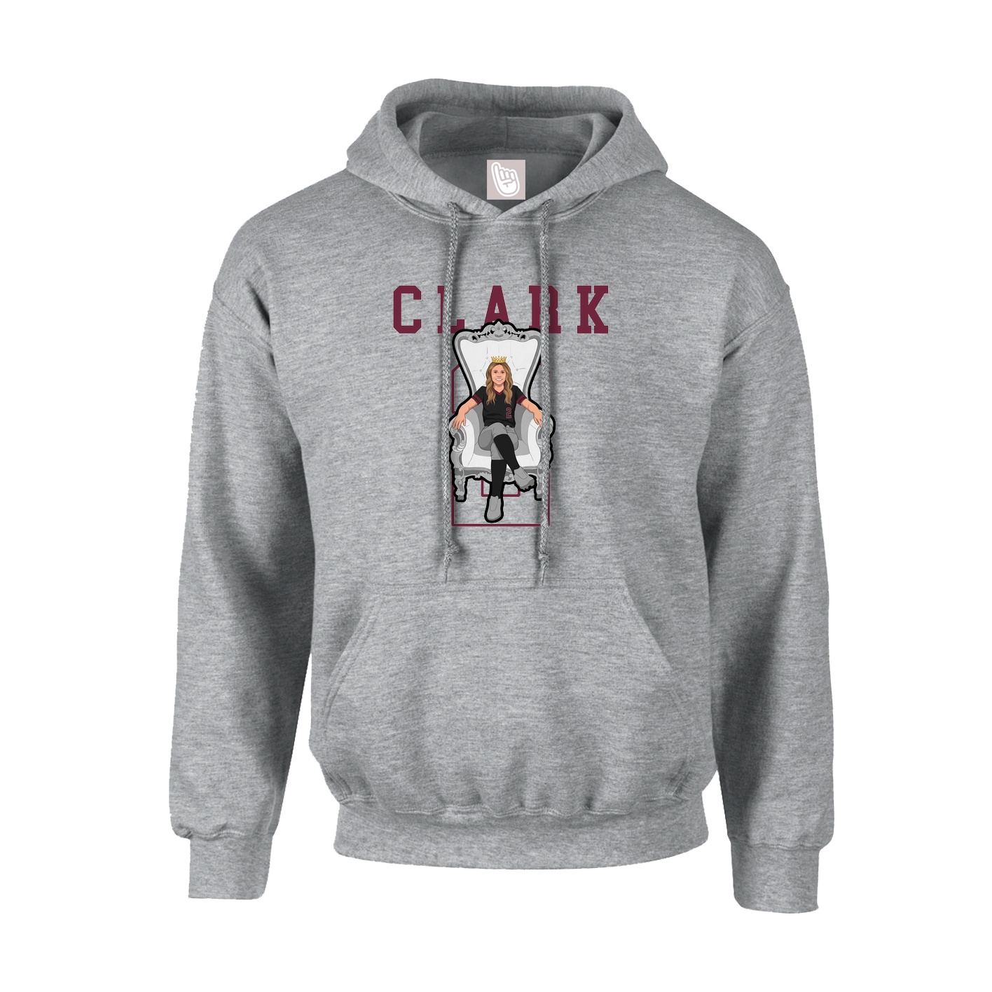 Youth Hoodie — Shirsey in Grey