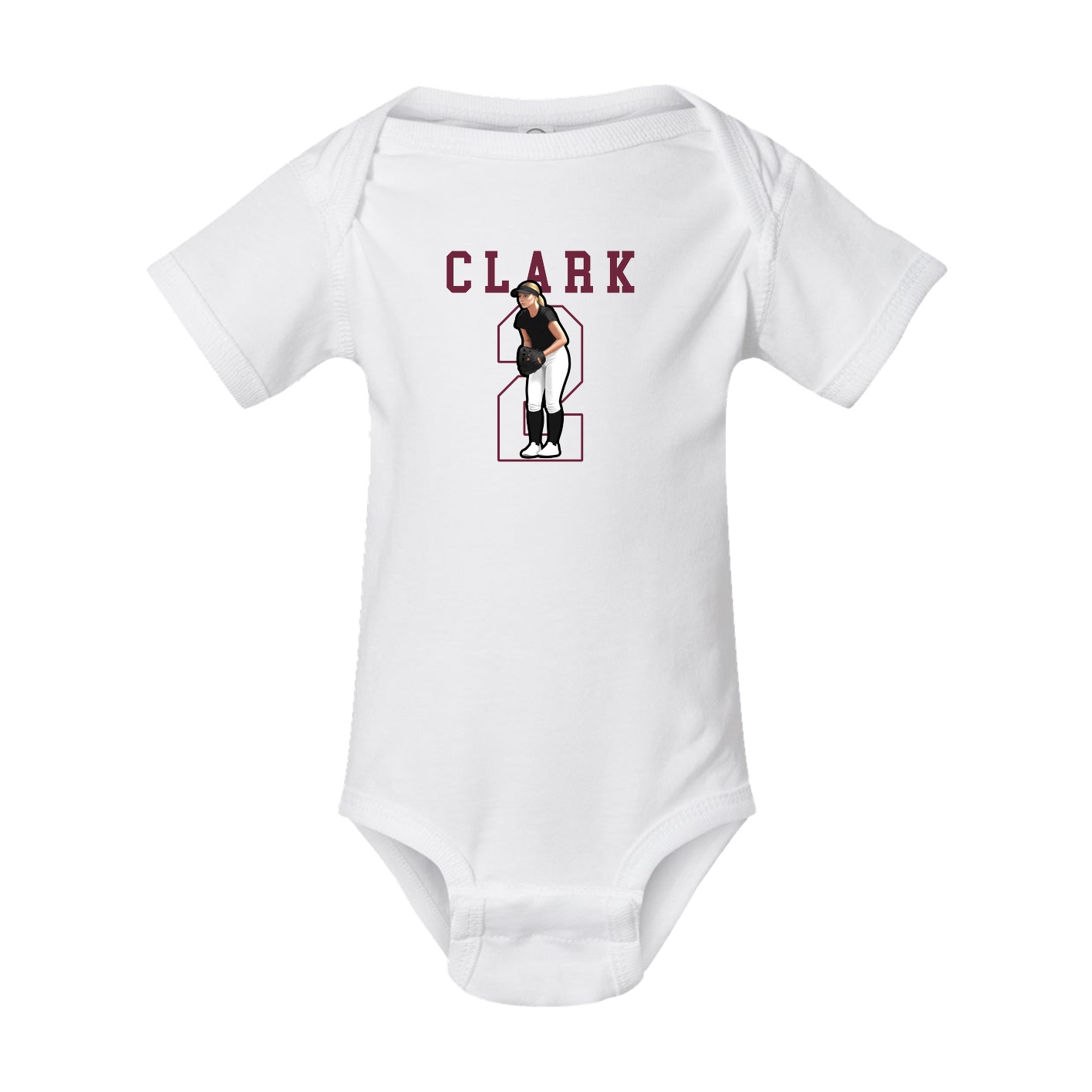 Baby Onesie — Shirsey in White