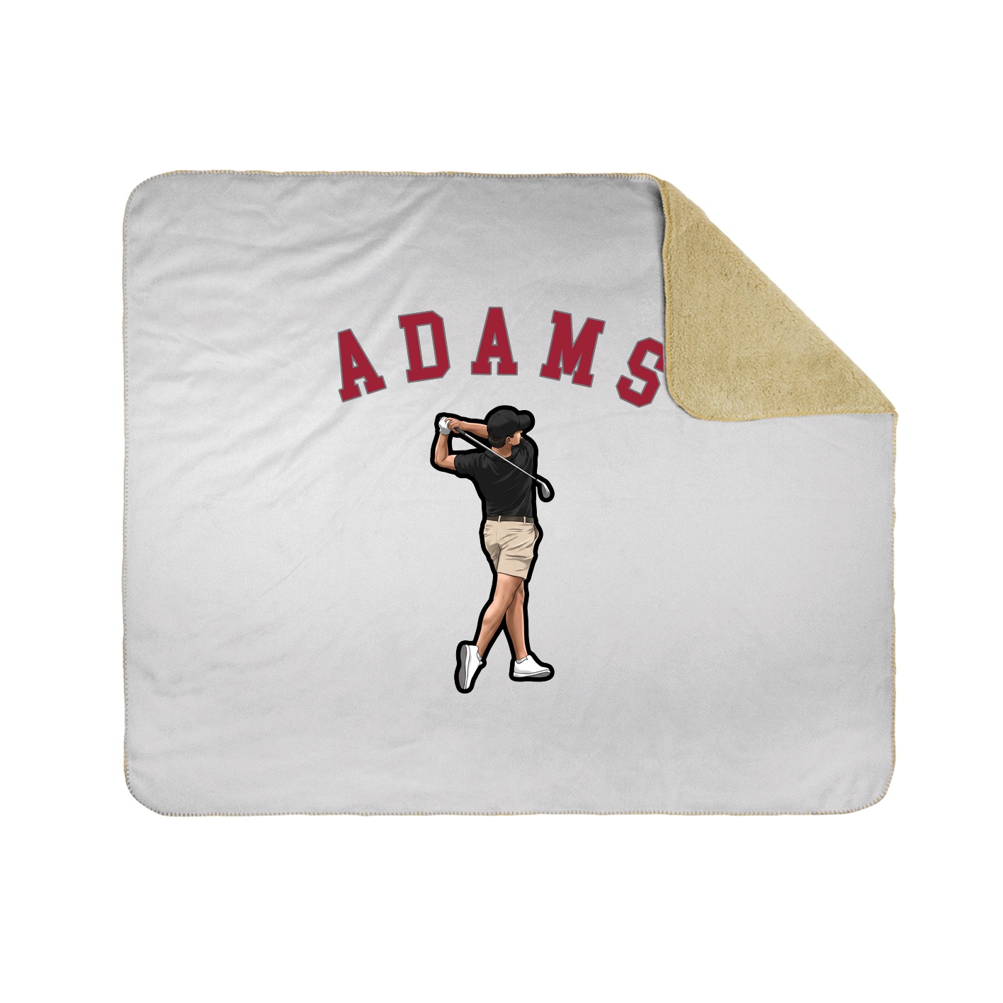 Throw Blanket — Shirsey Arch in White