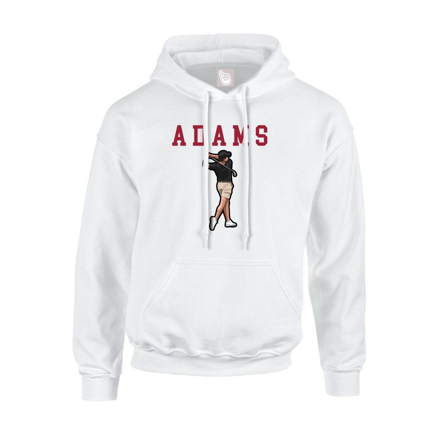 Hoodie — Shirsey in White