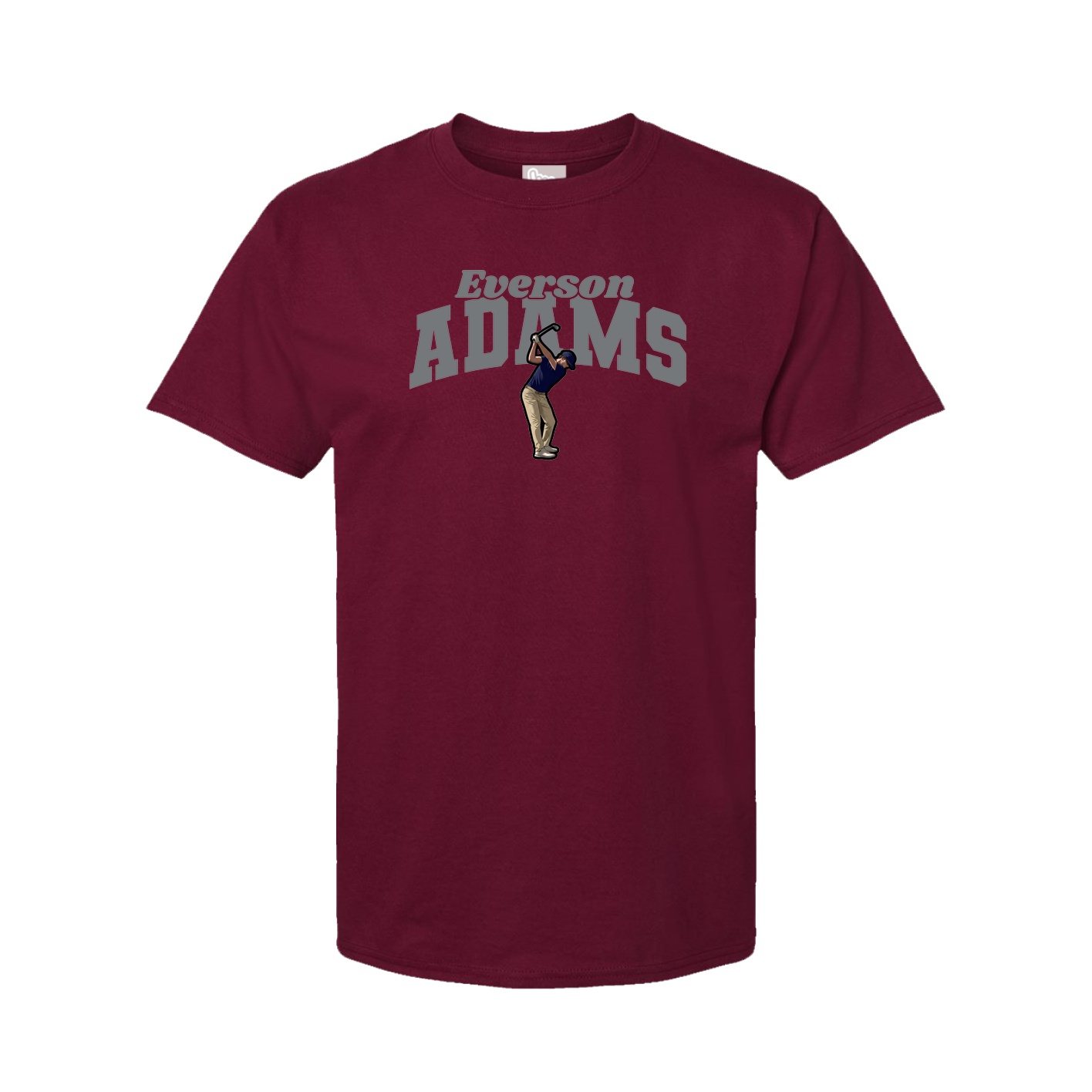 Youth Tee — Signature Arch in Cardinal