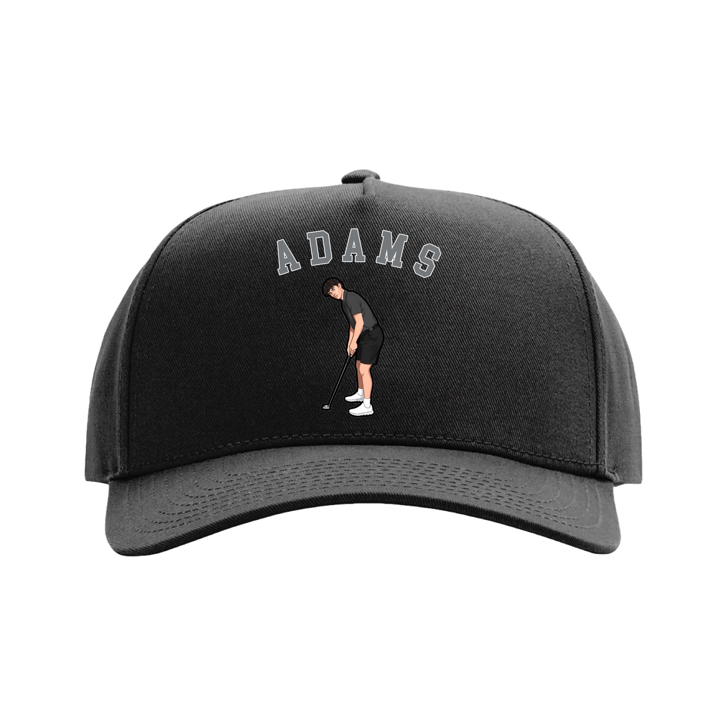 Full Fabric Five-Panel Champ Cap