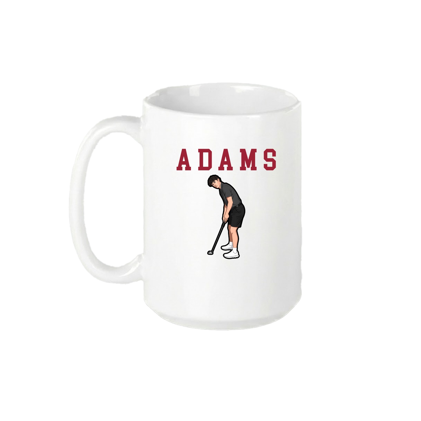 15oz Coffee Mug — Shirsey in White