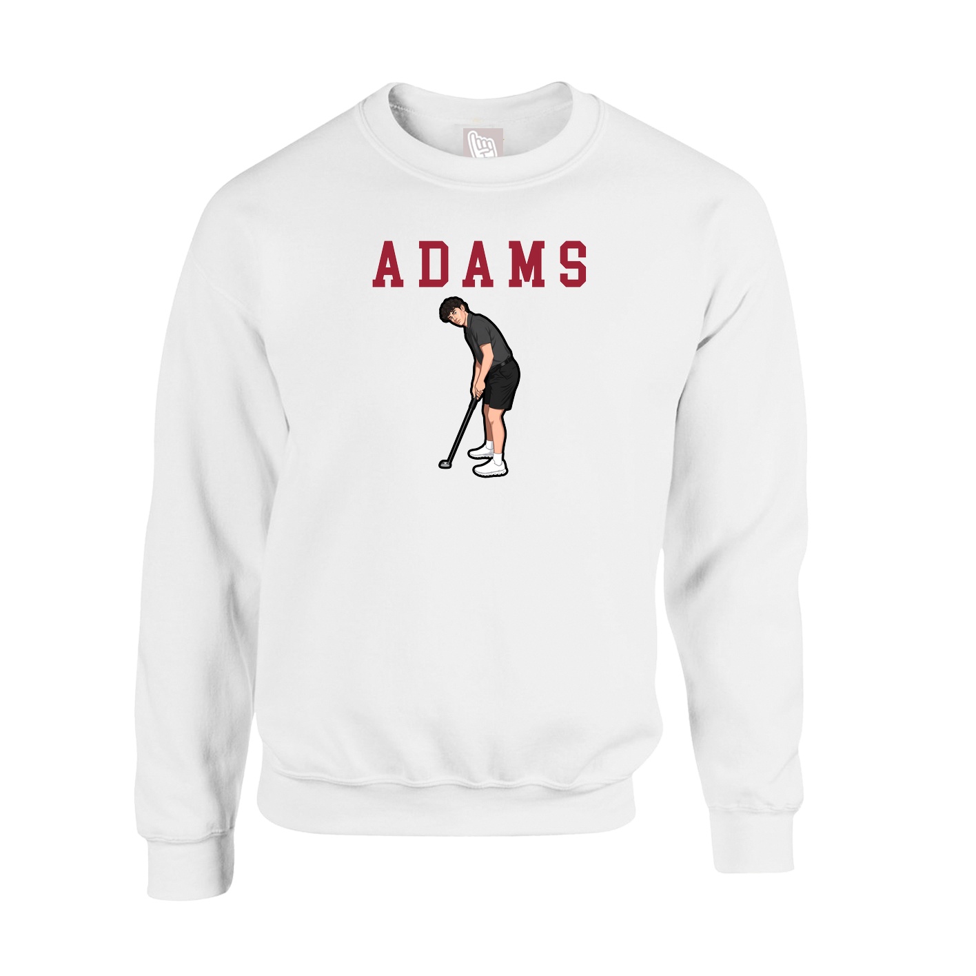 Fleece Crew — Shirsey in White
