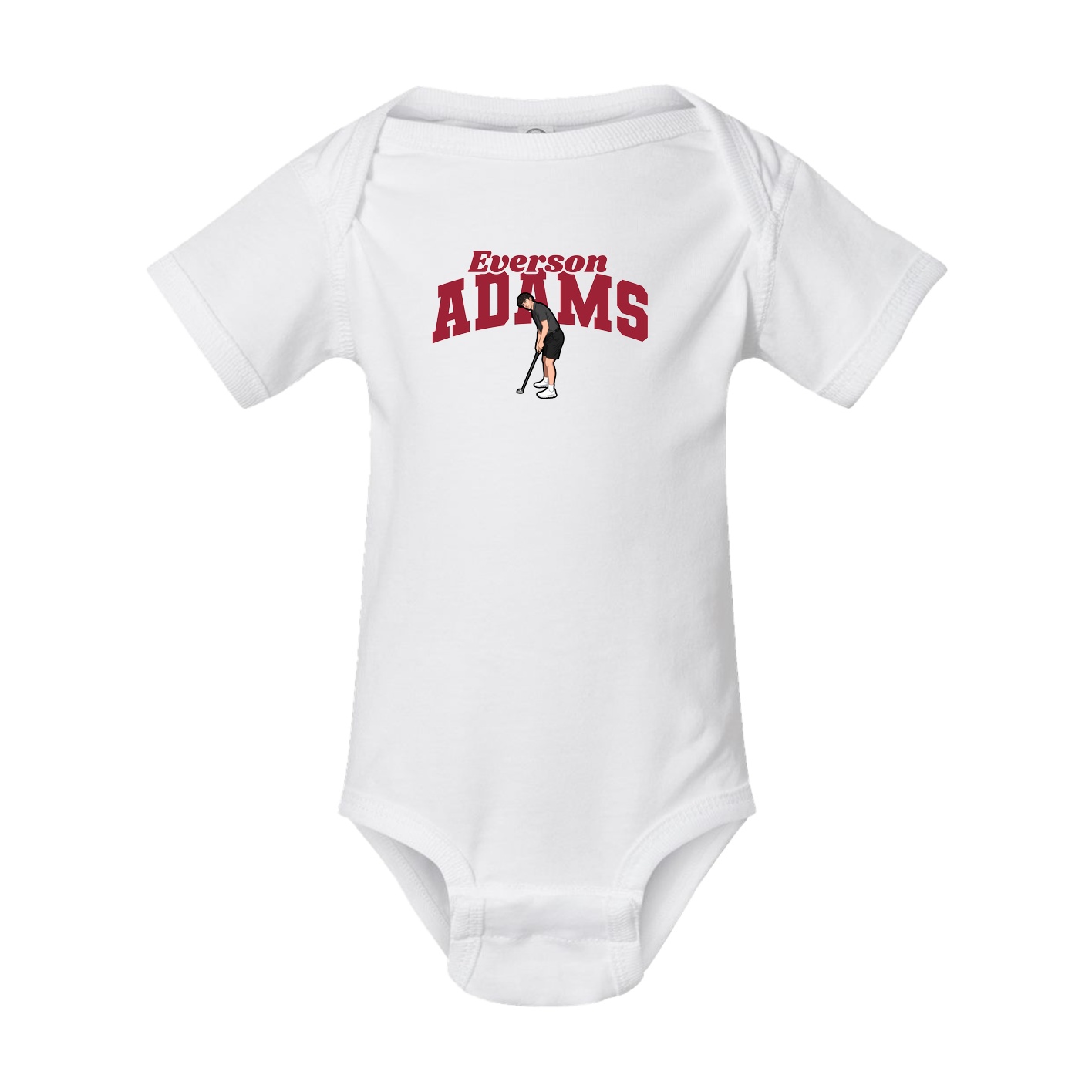 Baby Onesie — Signature Arch in White
